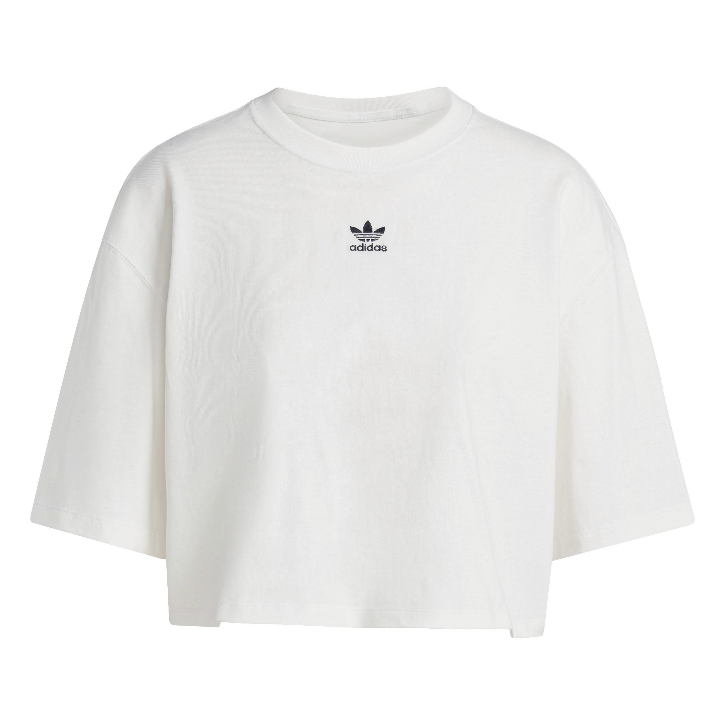 Essentials Crop T-Shirt, White, A701_ONE, large image number 2