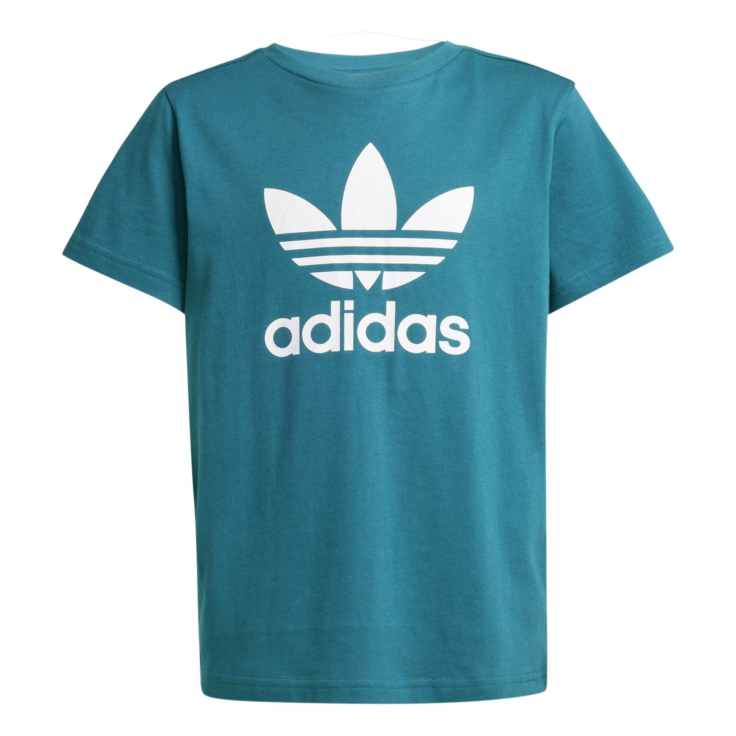 Adicolor Trefoil T-Shirt, Turquoise, A701_ONE, large image number 1