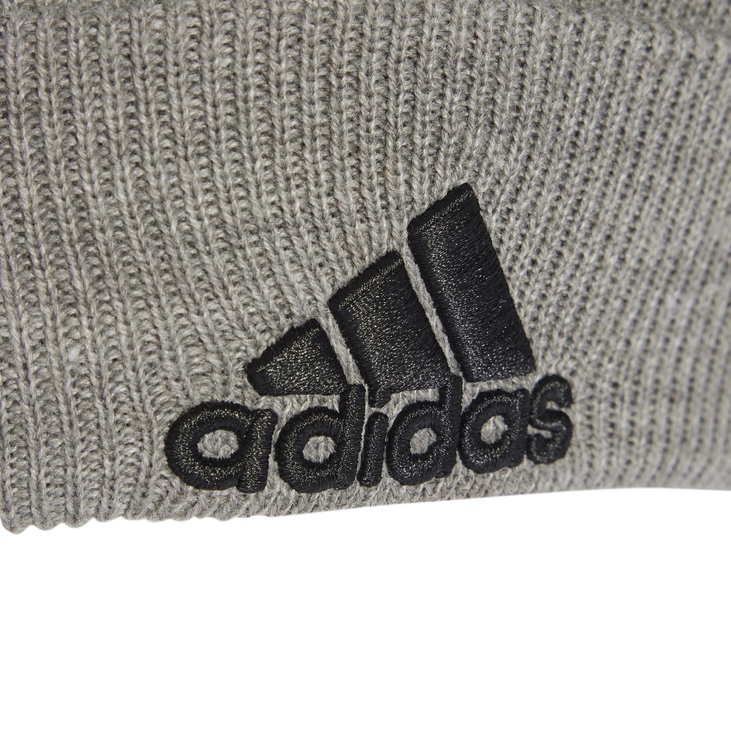 Unisex Logo Beanie, Grey, A701_ONE, large image number 3
