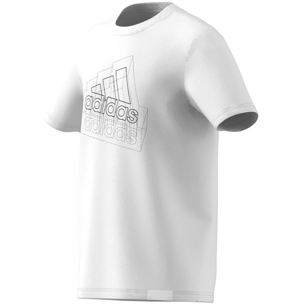 Unisex Tech Table Graphic T-Shirt, White, A701_ONE, large image number 7