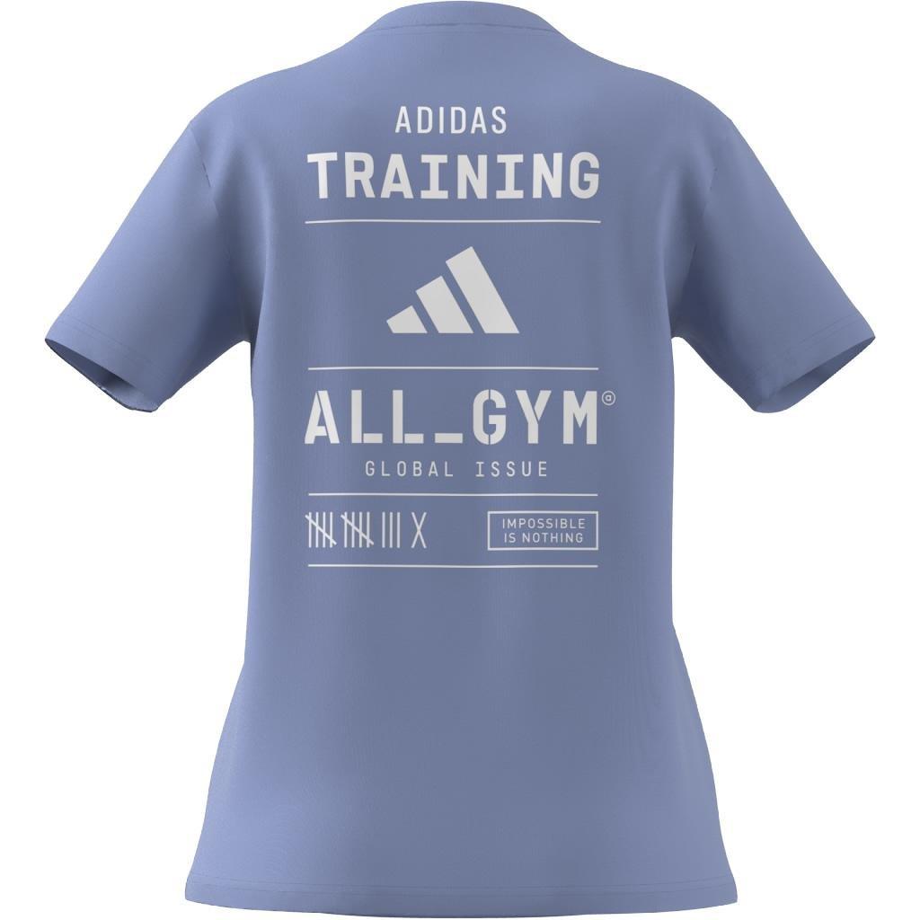 All-Gym Category Graphic T-Shirt, Blue, A701_ONE, large image number 14