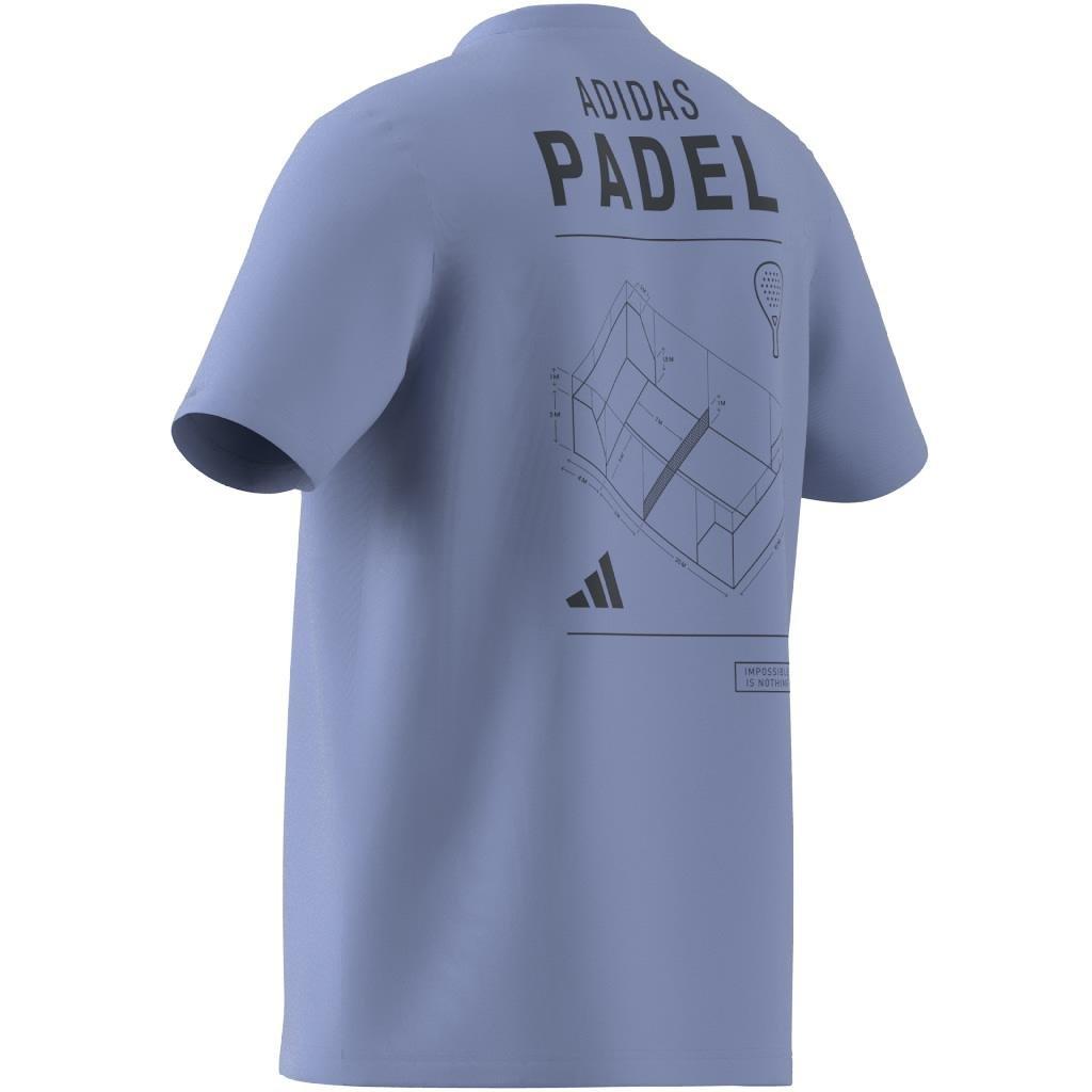 Padel Category Graphic T-Shirt, Blue, A701_ONE, large image number 10