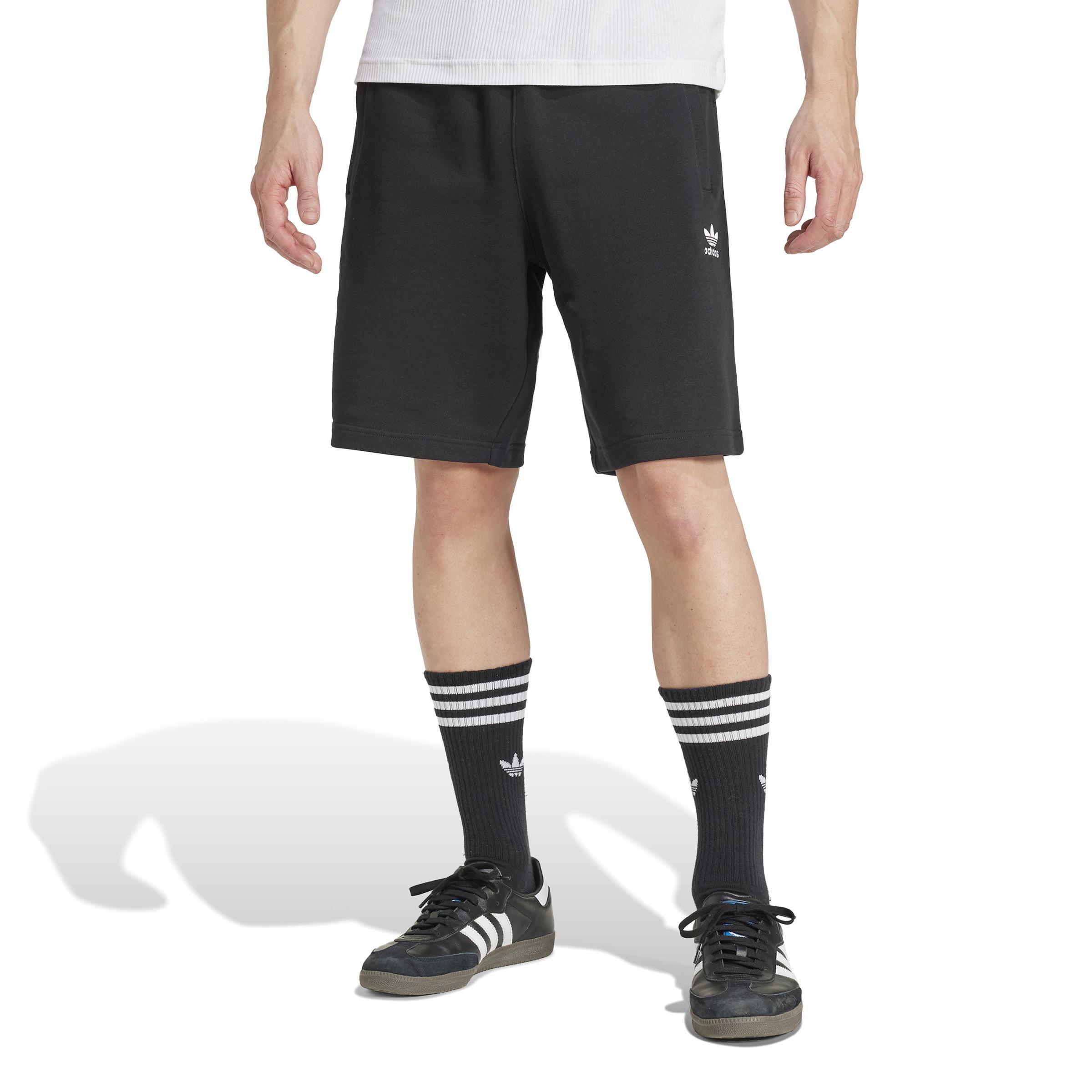 Essentials Trefoil Shorts, Black, , large image number 0