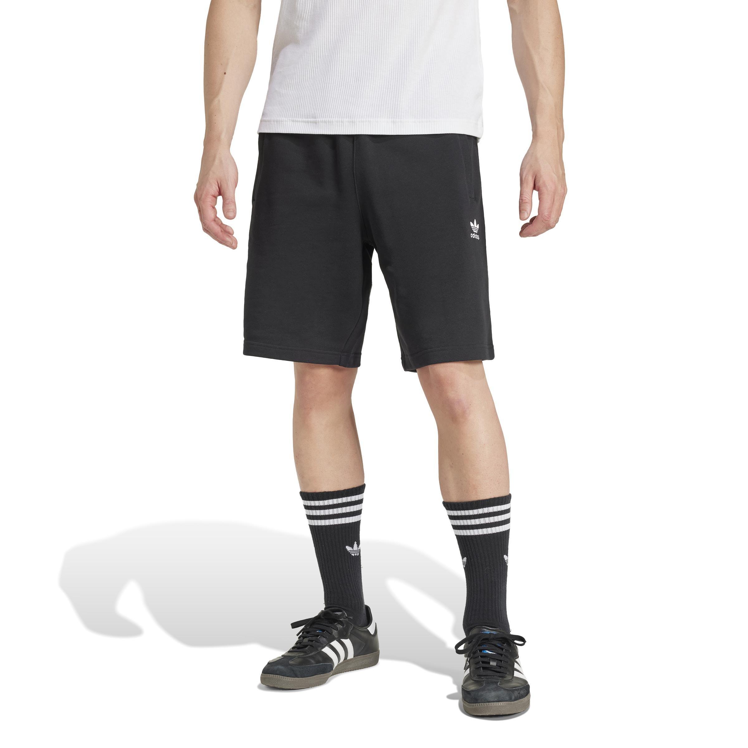 Essentials Trefoil Shorts, Black, A701_ONE, large image number 13