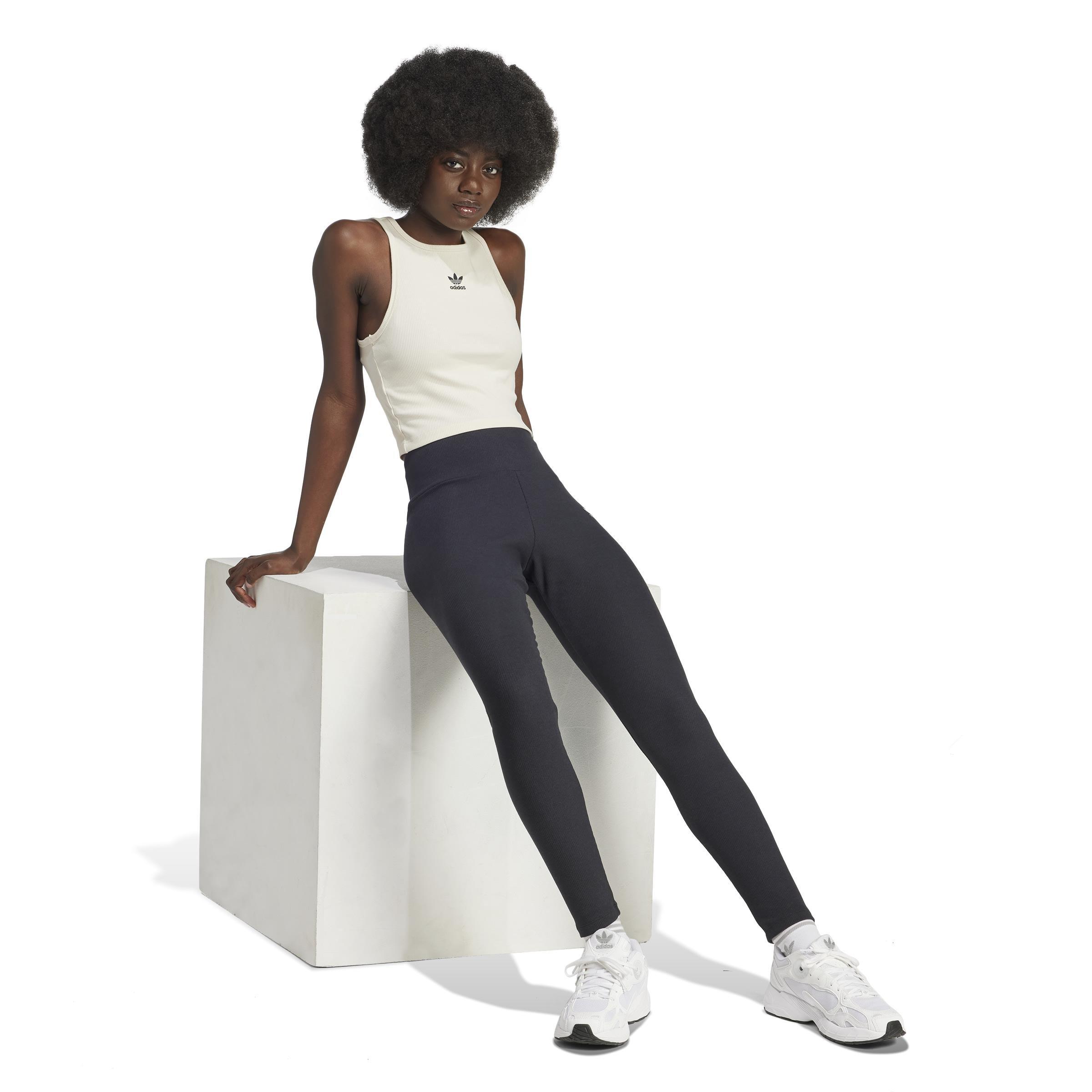 Essentials High-Waist Leggings, Black, , large image number 8