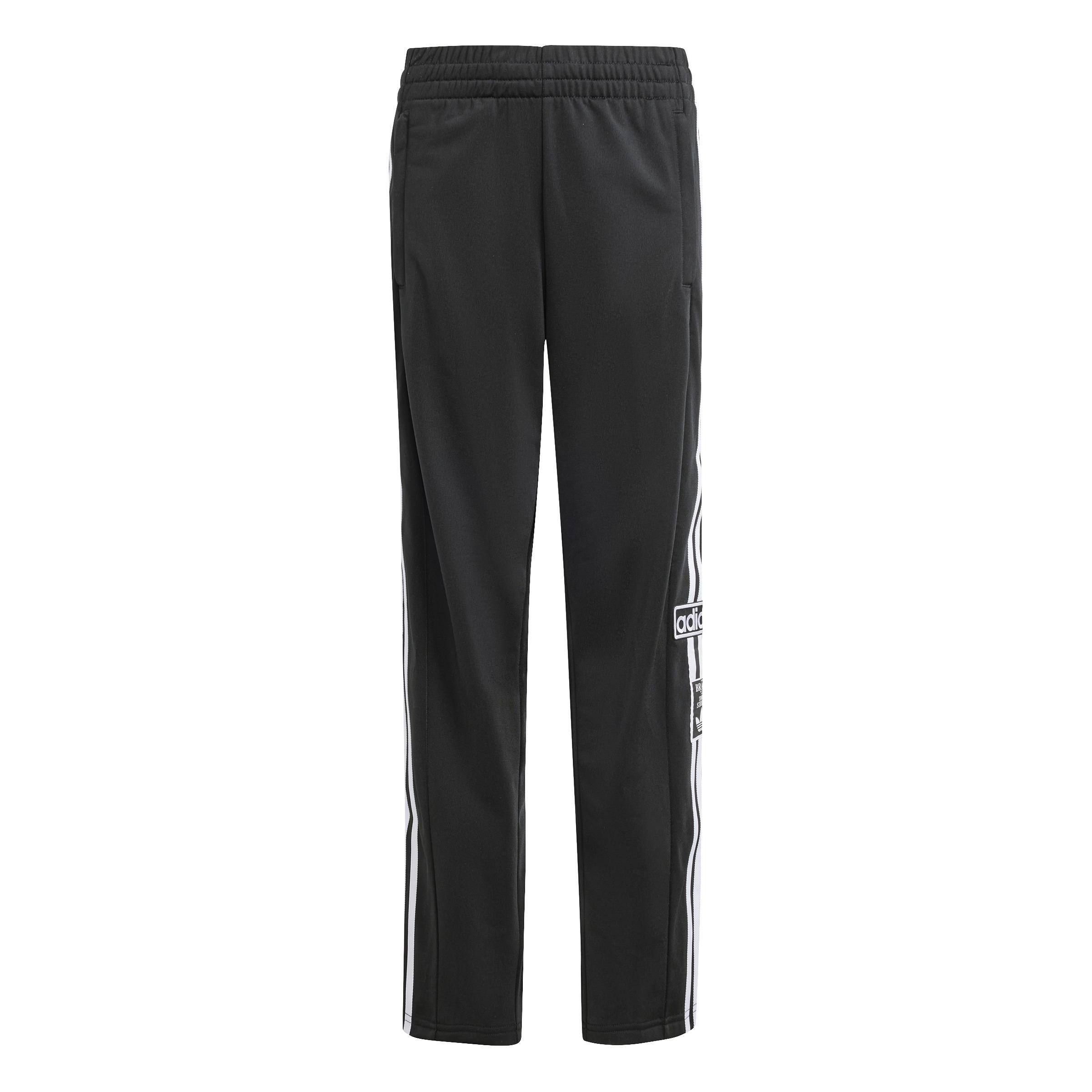 Unisex Adibreak Tracksuit Bottoms, Black, A701_ONE, large image number 0