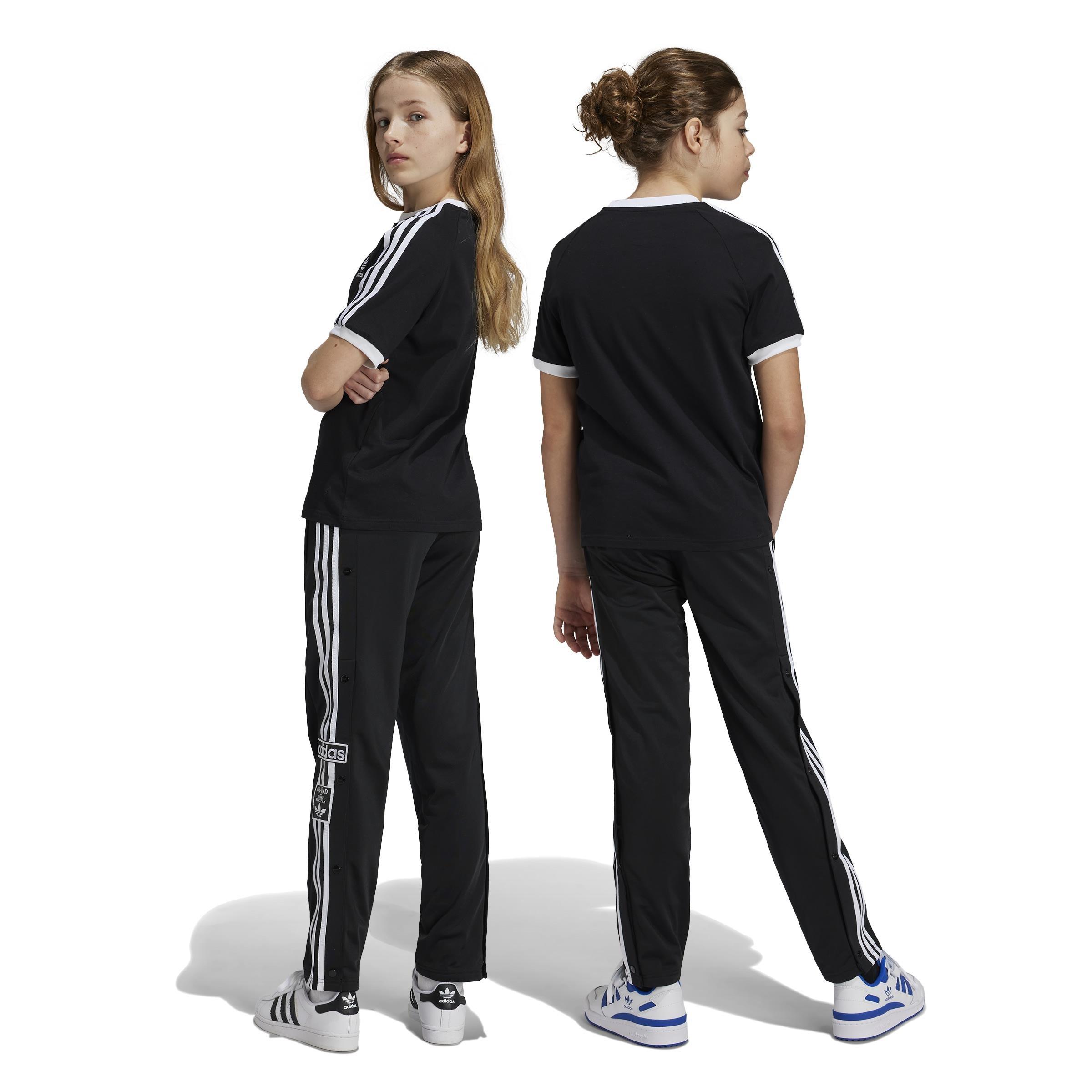 Kids Unisex Adibreak Tracksuit Bottoms, Black, A701_ONE, large image number 2