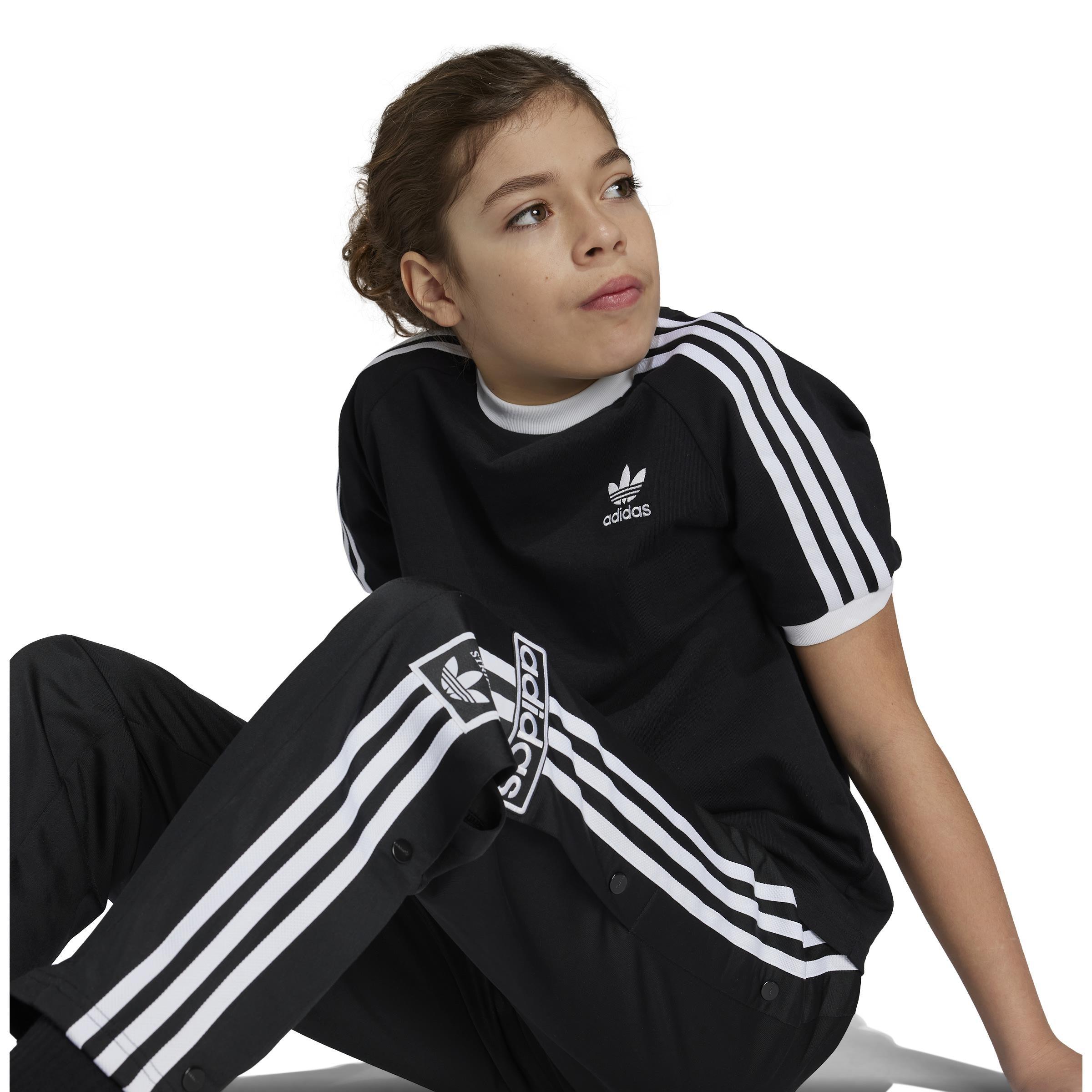 Kids Unisex Adibreak Tracksuit Bottoms, Black, A701_ONE, large image number 4