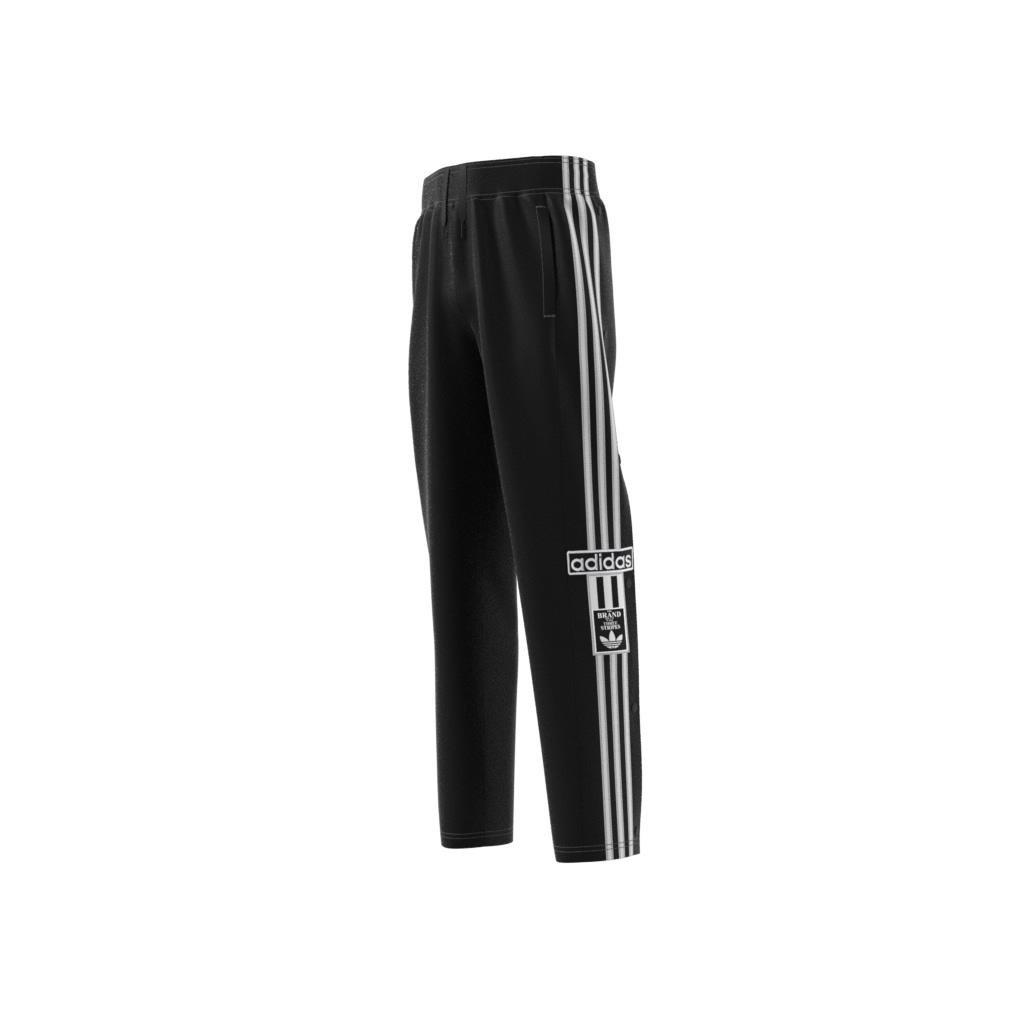 Kids Unisex Adibreak Tracksuit Bottoms, Black, A701_ONE, large image number 5