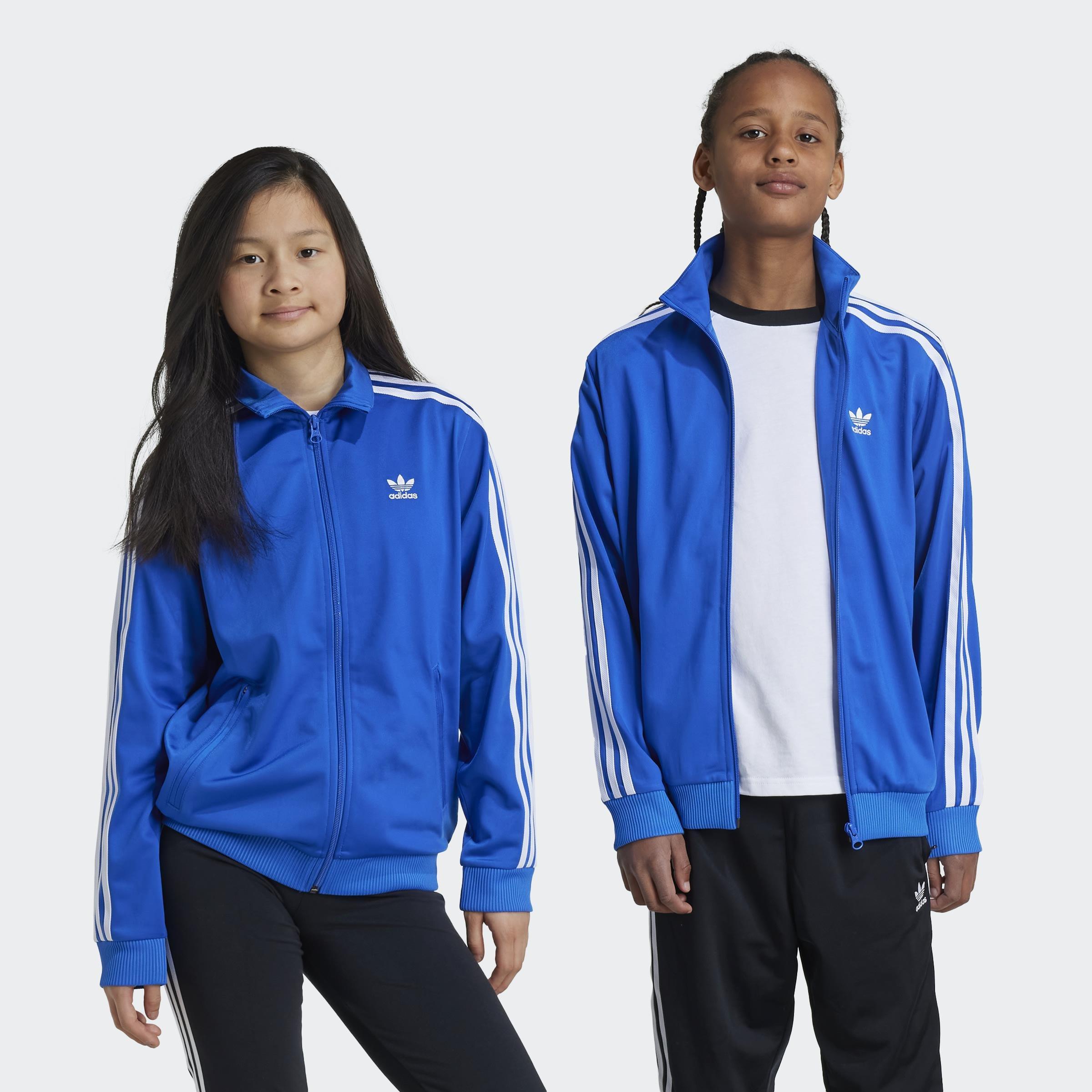 Kids Unisex Adicolor Firebird Top, Blue, A701_ONE, large image number 5