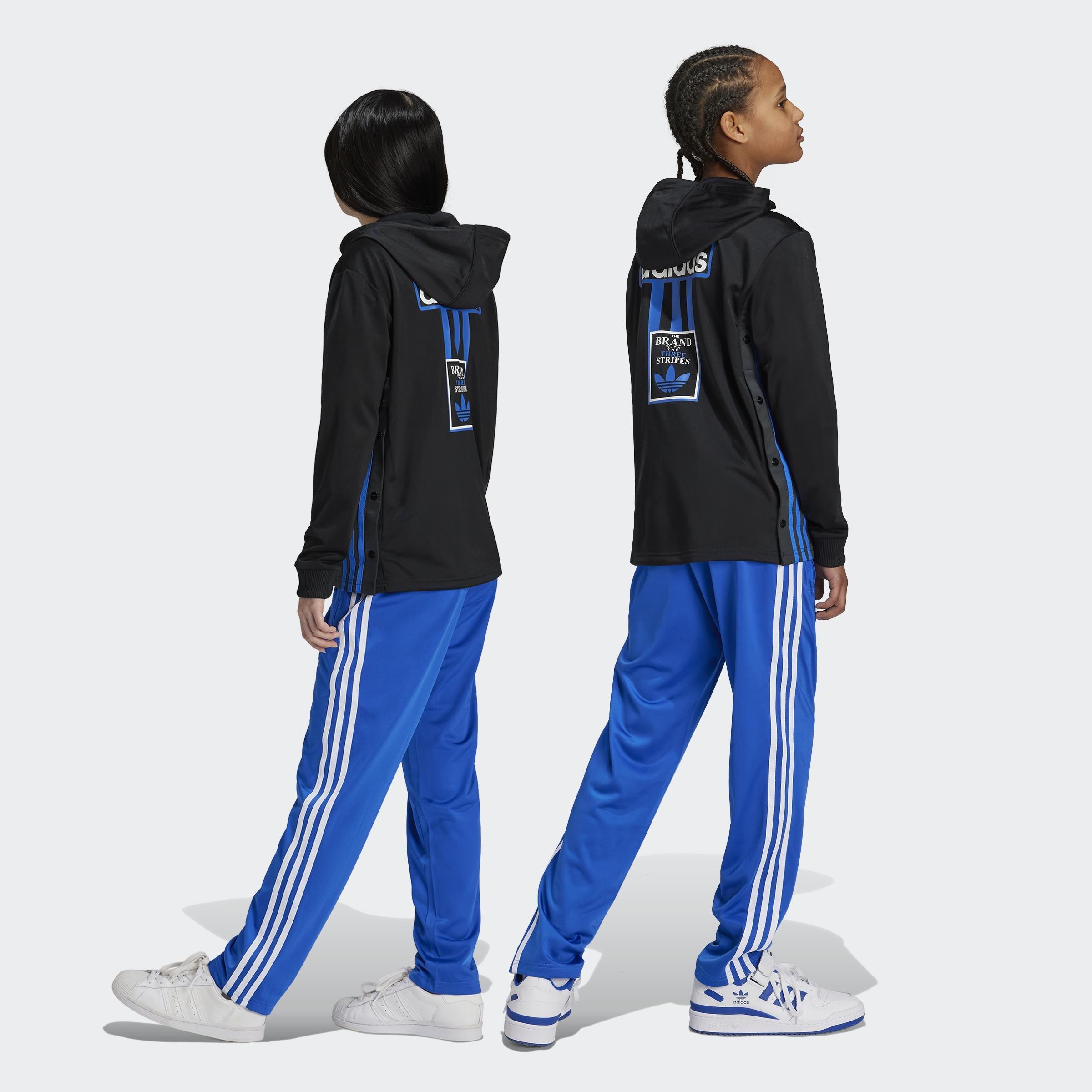 Kids Unisex Adicolor Firebird Tracksuit Bottoms, Blue