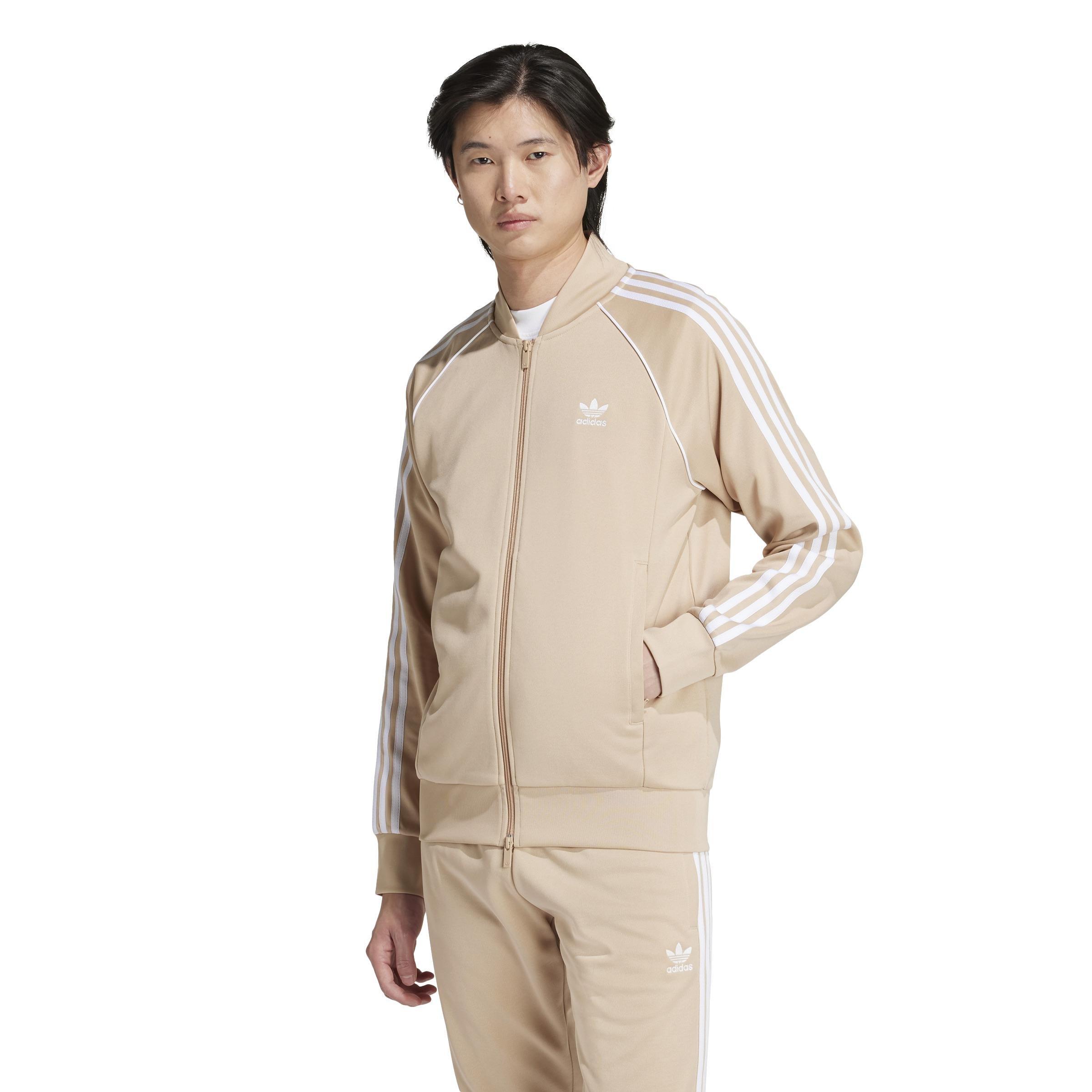 Men Adicolor Classics Sst Track Jacket, Beige, A701_ONE, large image number 5