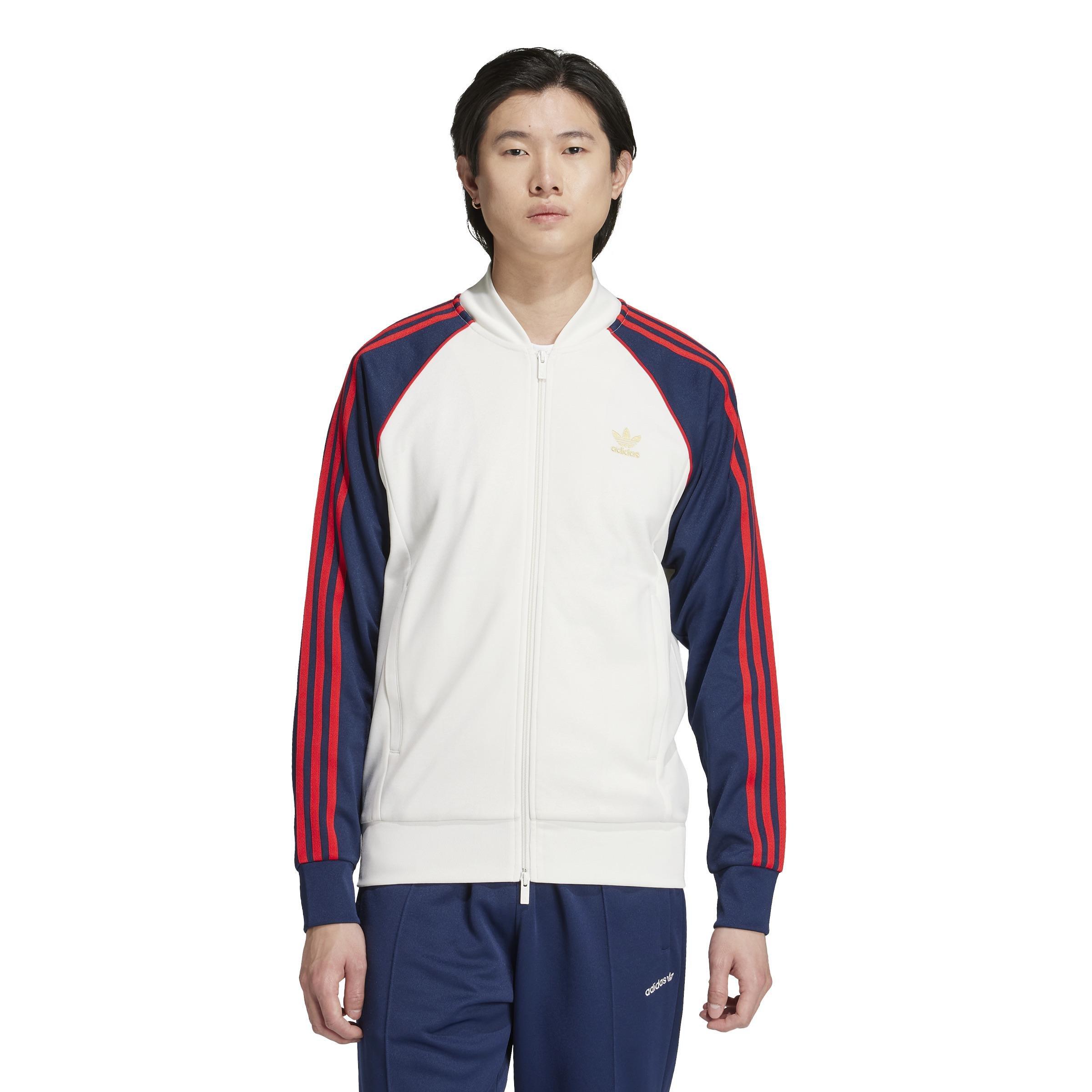 Men Adicolor Classics Sst Track Jacket, White, A701_ONE, large image number 5