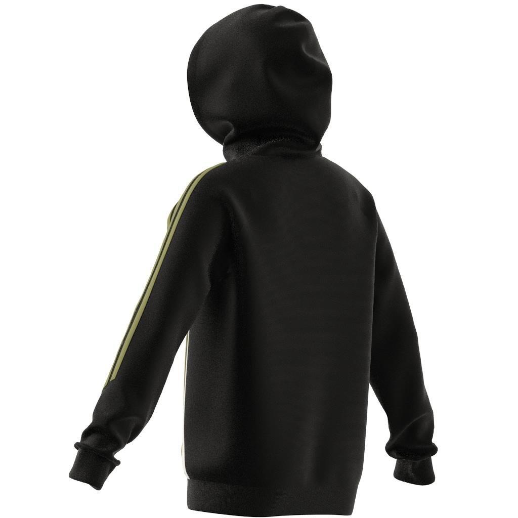 Kids Unisex Messi Hooded Sweatshirt, Black, , large image number 3