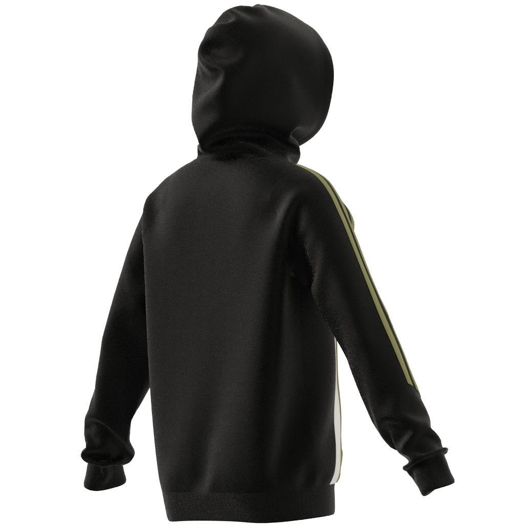 Kids Unisex Messi Hooded Sweatshirt, Black, , large image number 8