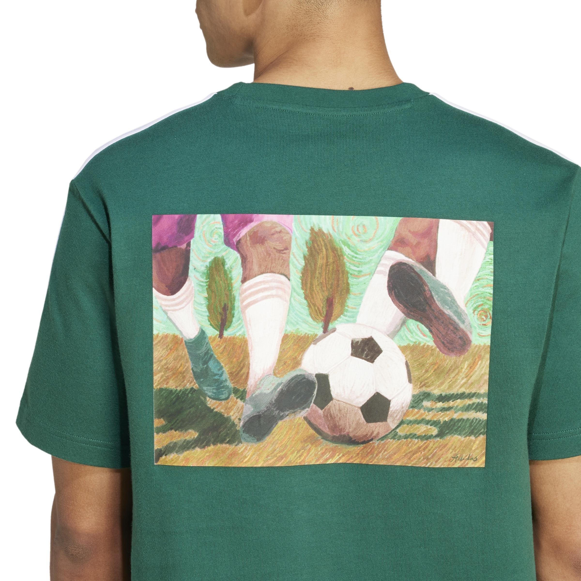 Gallery Graphic T-Shirt, Green, A701_ONE, large image number 5