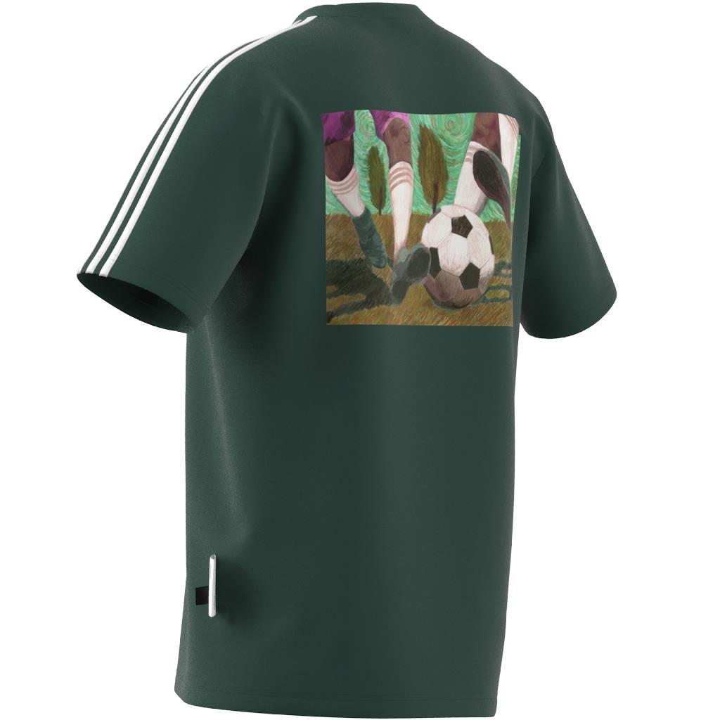 Gallery Graphic T-Shirt, Green, A701_ONE, large image number 8