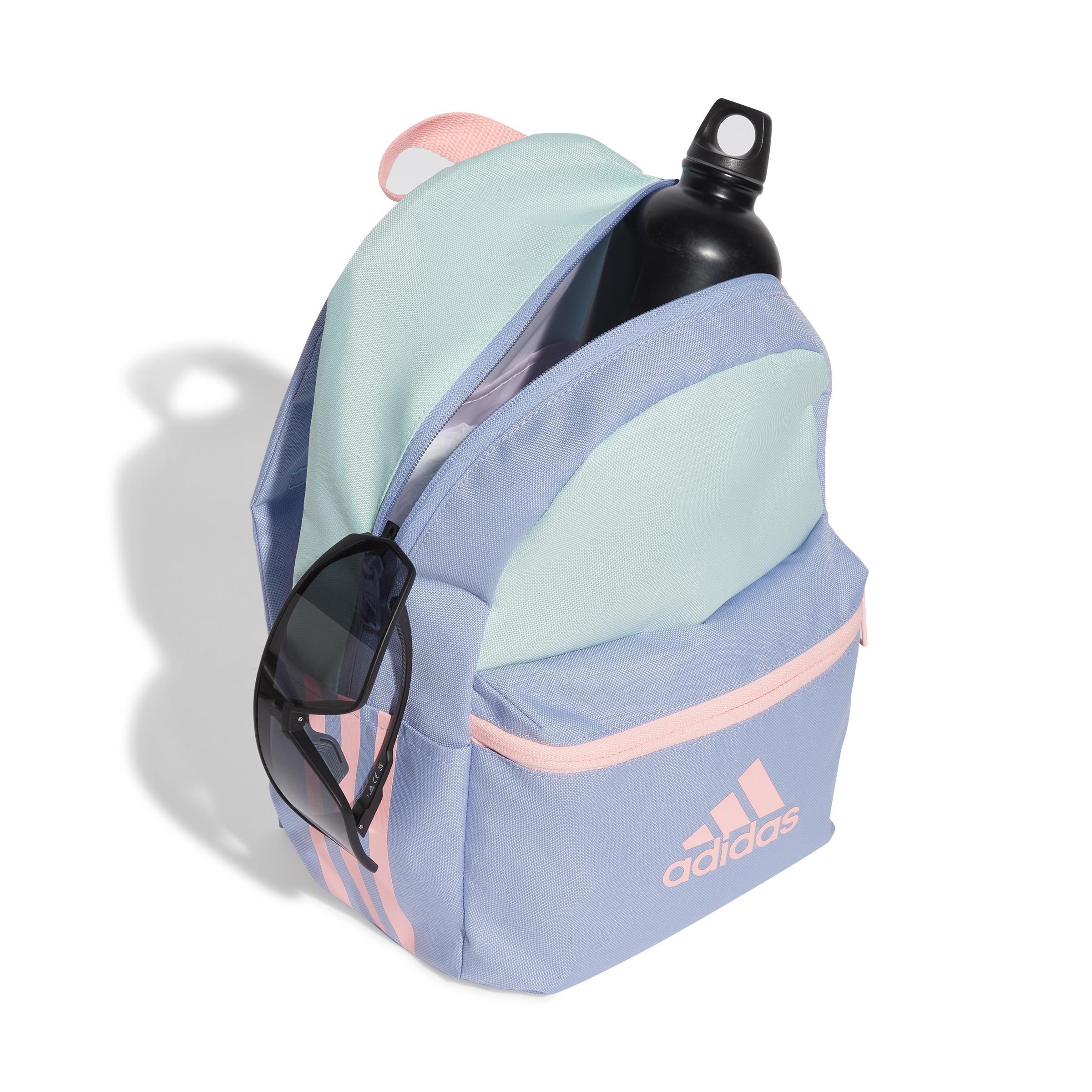 Unisex Kids Badge Of Sport Backpack, Blue, A701_ONE, large image number 1