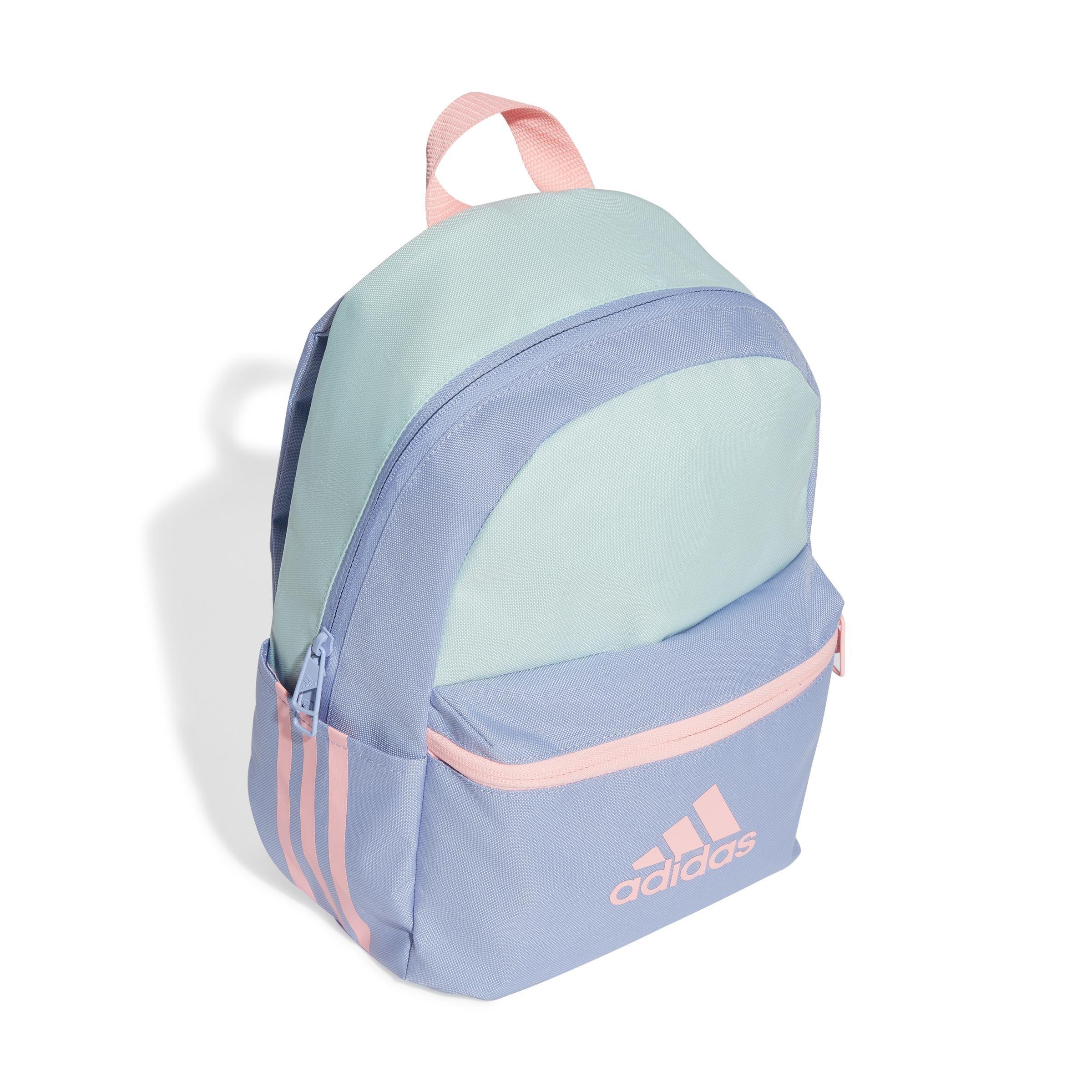 Unisex Kids Badge Of Sport Backpack, Blue, A701_ONE, large image number 2