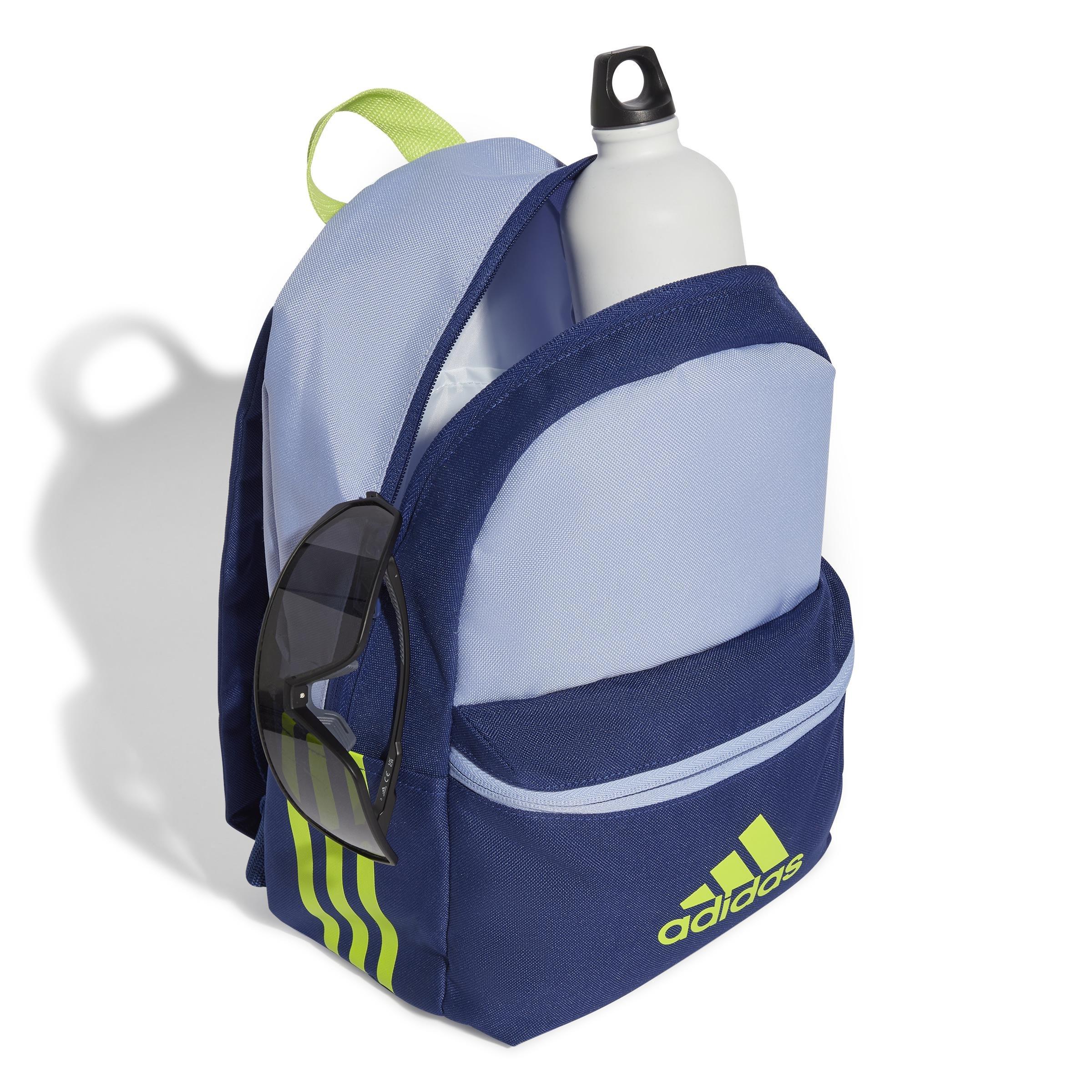 Unisex Kids Badge of Sport Backpack, Blue, , large image number 2