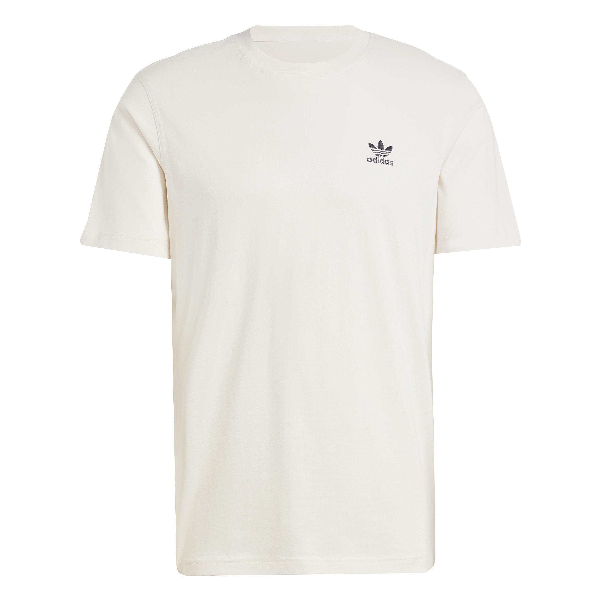 Trefoil Essentials T-Shirt, White, A701_ONE, large image number 1