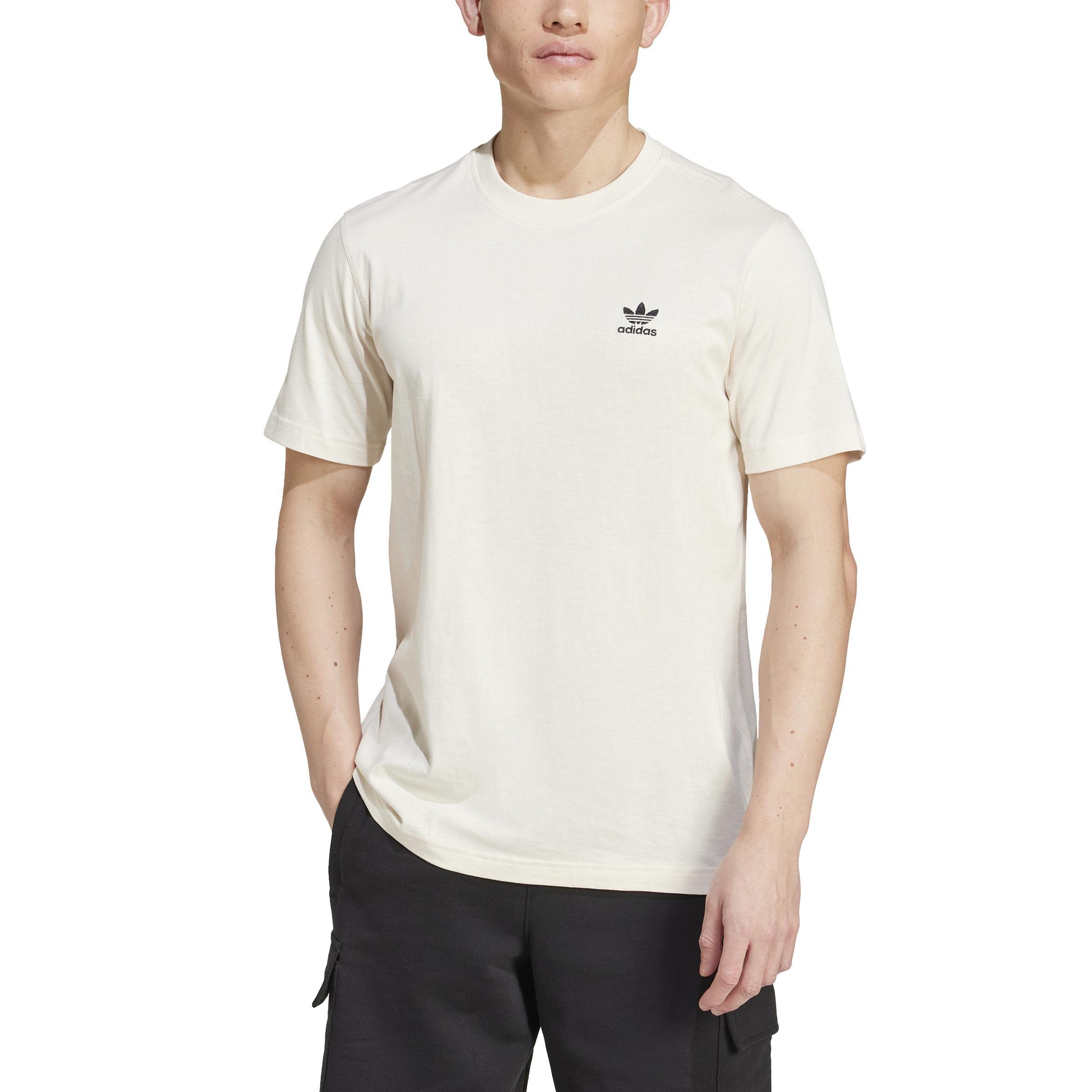 Trefoil Essentials T-Shirt, White, A701_ONE, large image number 2