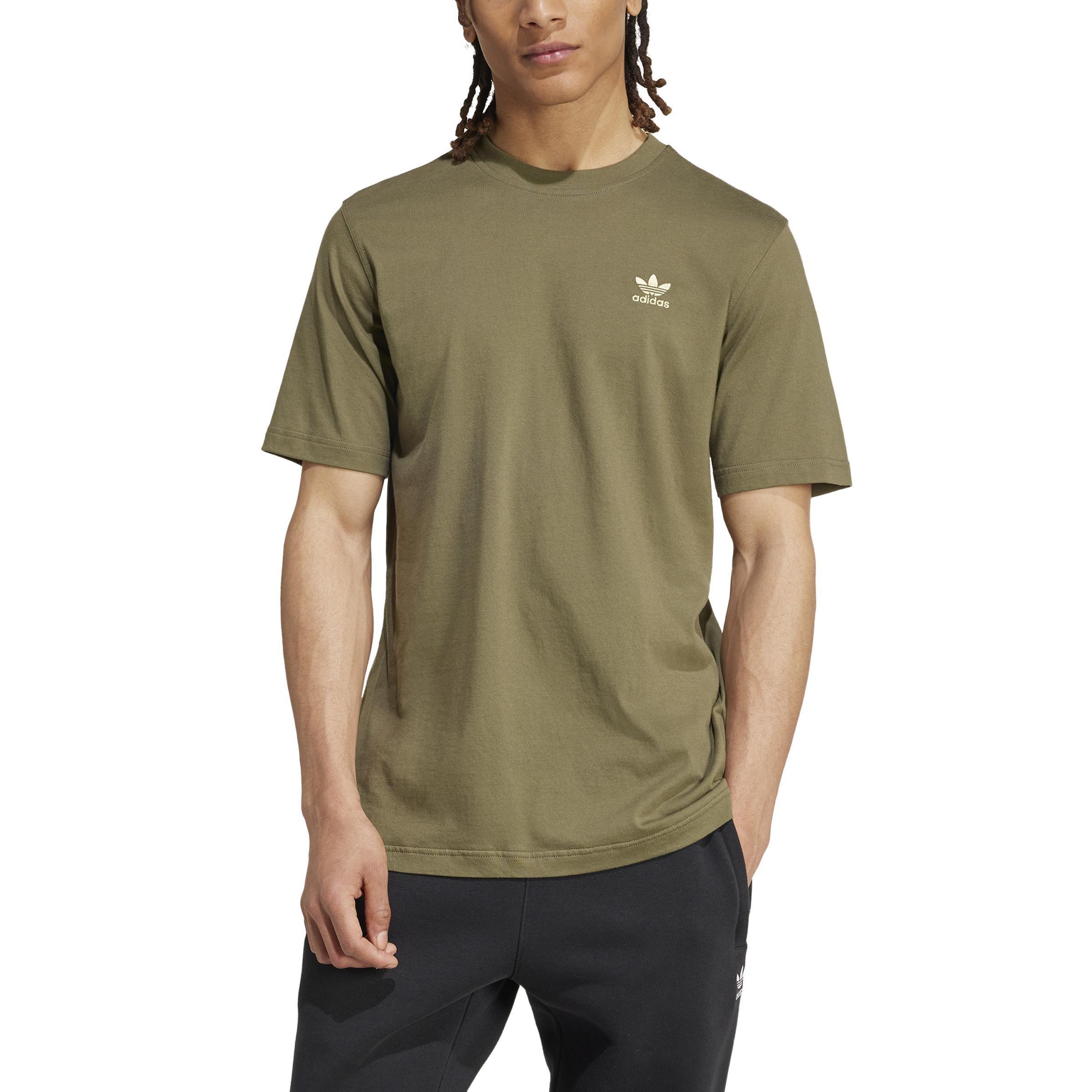 Trefoil Essentials T-Shirt, Green, A701_ONE, large image number 1