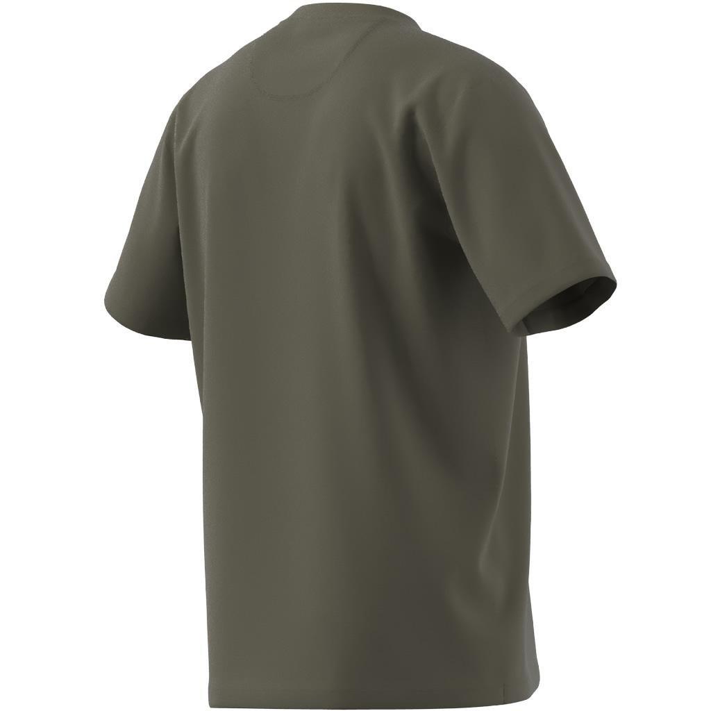 Trefoil Essentials T-Shirt, Green, A701_ONE, large image number 8