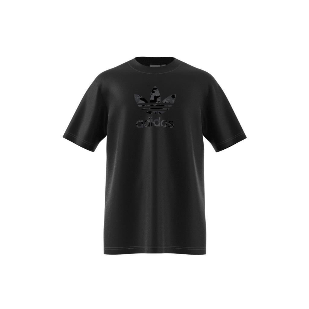 Camo Lil Trefoil T-Shirt, Black, A701_ONE, large image number 8