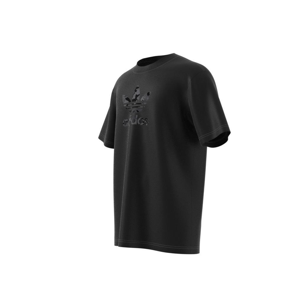 Camo Lil Trefoil T-Shirt, Black, A701_ONE, large image number 9