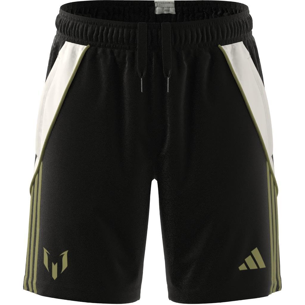 Kids Unisex Messi Training Shorts Kids, Black, , large image number 6