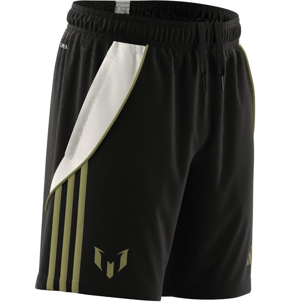 Kids Unisex Messi Training Shorts Kids, Black, , large image number 7