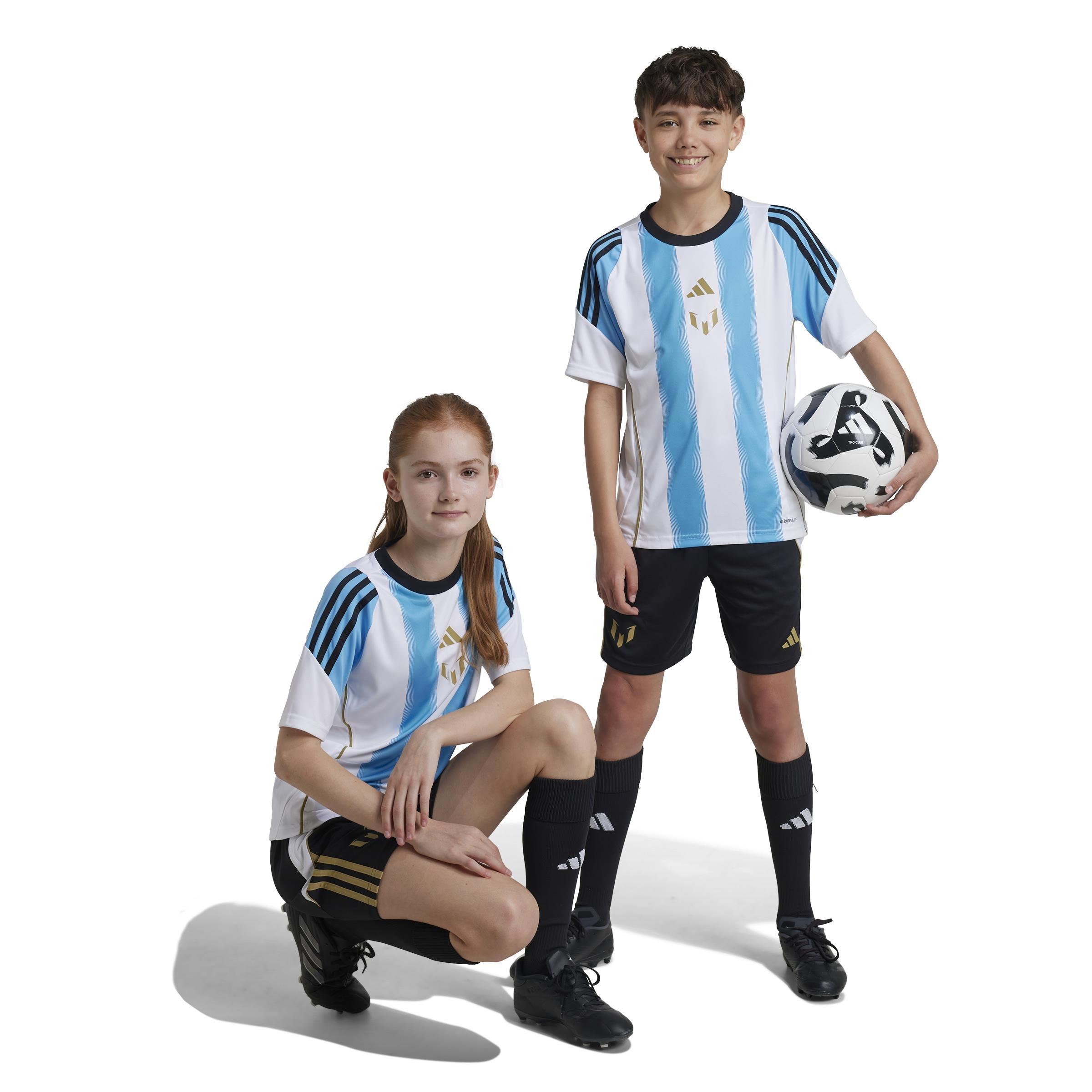 Kids Unisex Messi Training Shorts Kids, Black, , large image number 12