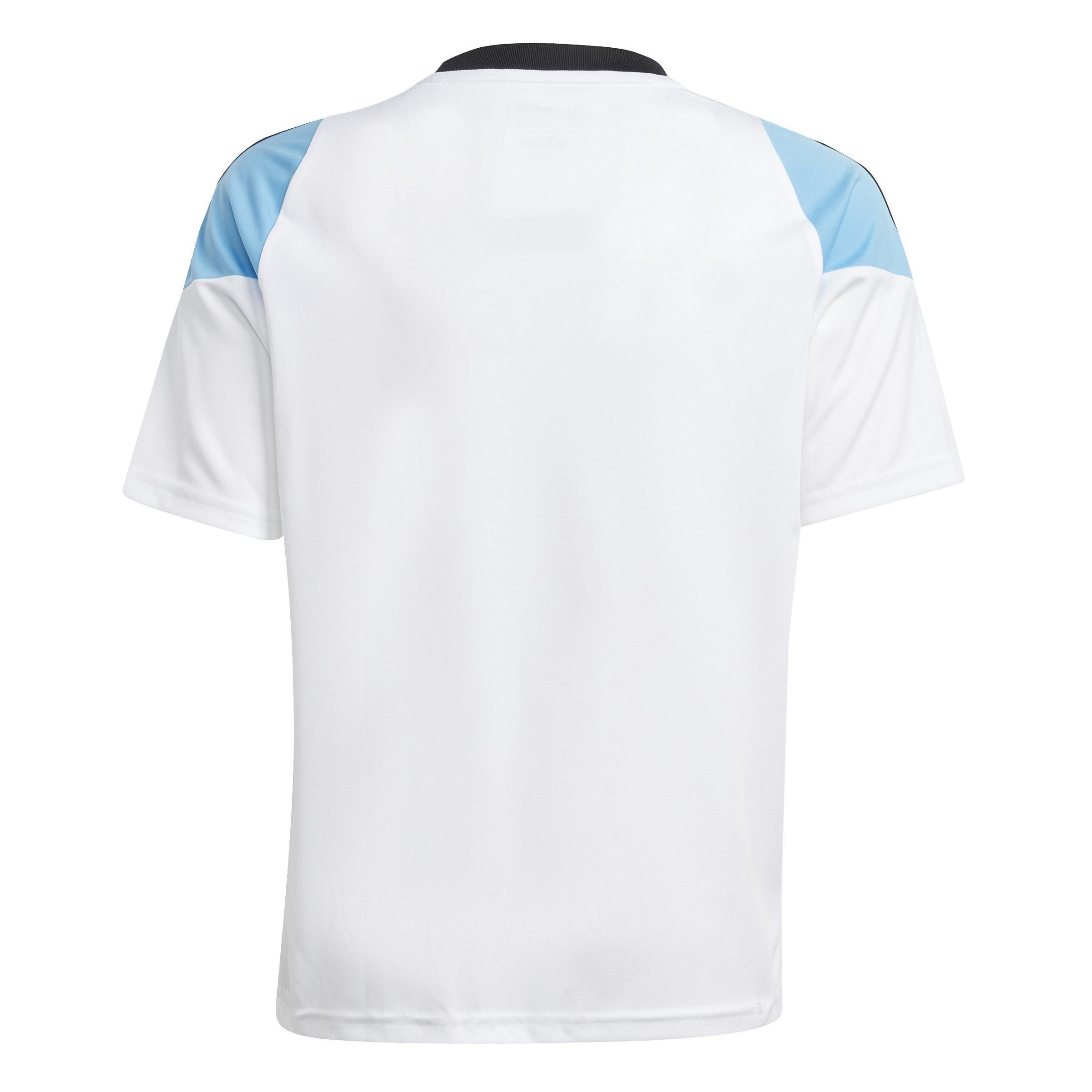 Messi Training Jersey Kids WHITE/SEBLBU Unisex Junior, A701_ONE, large image number 4