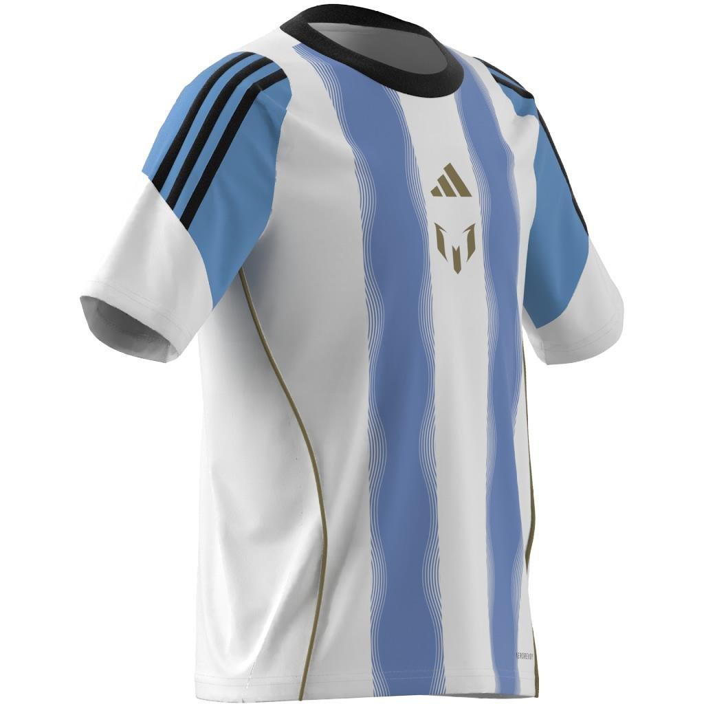 Messi Training Jersey Kids WHITE/SEBLBU Unisex Junior, A701_ONE, large image number 14