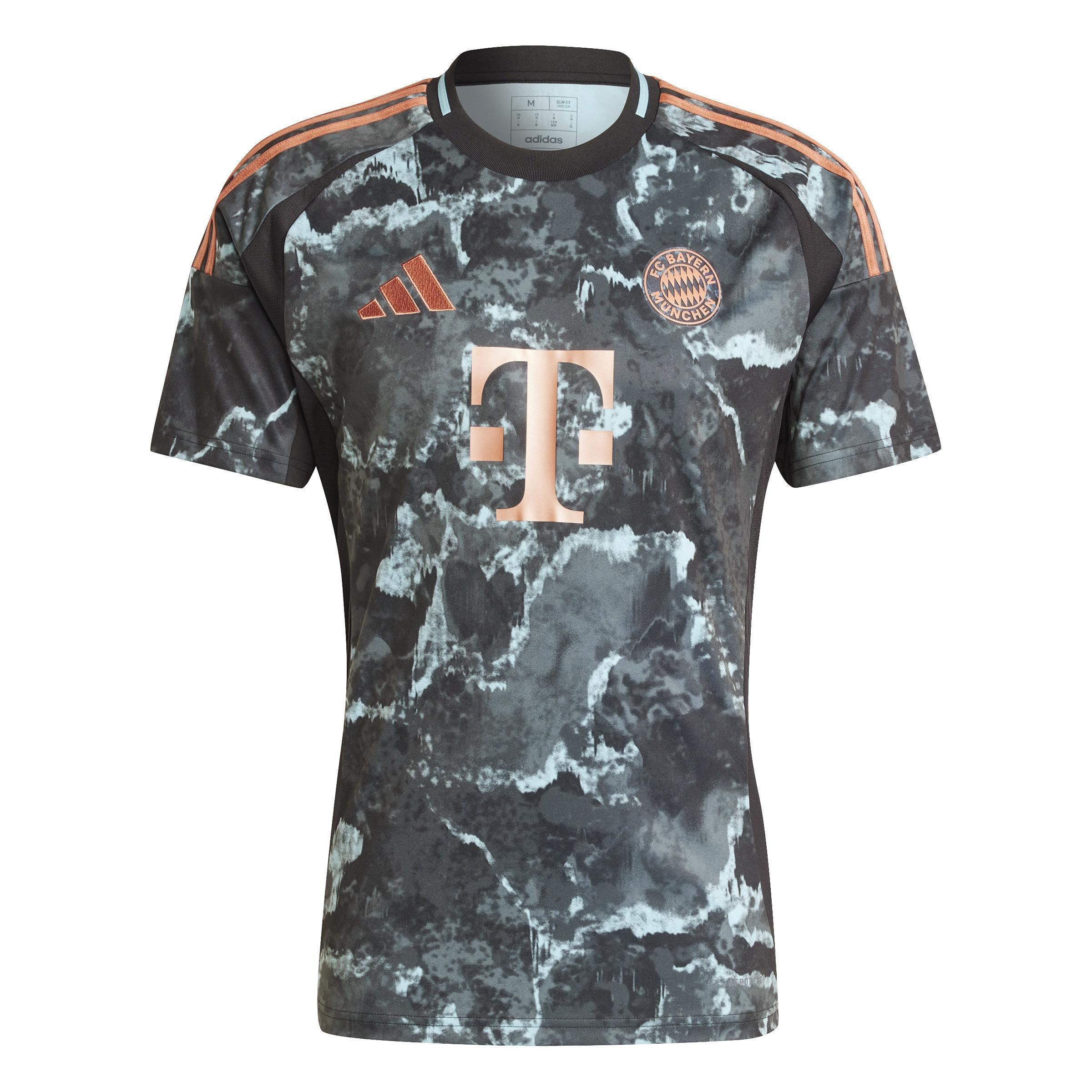 Men Fc Bayern 24/25 Away Jersey, Black, A701_ONE, large image number 2