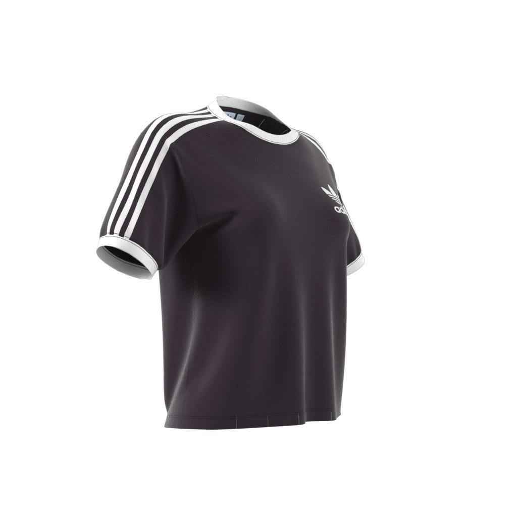 Adicolor 3-Stripes Pinstripe T-Shirt, Purple, A701_ONE, large image number 11