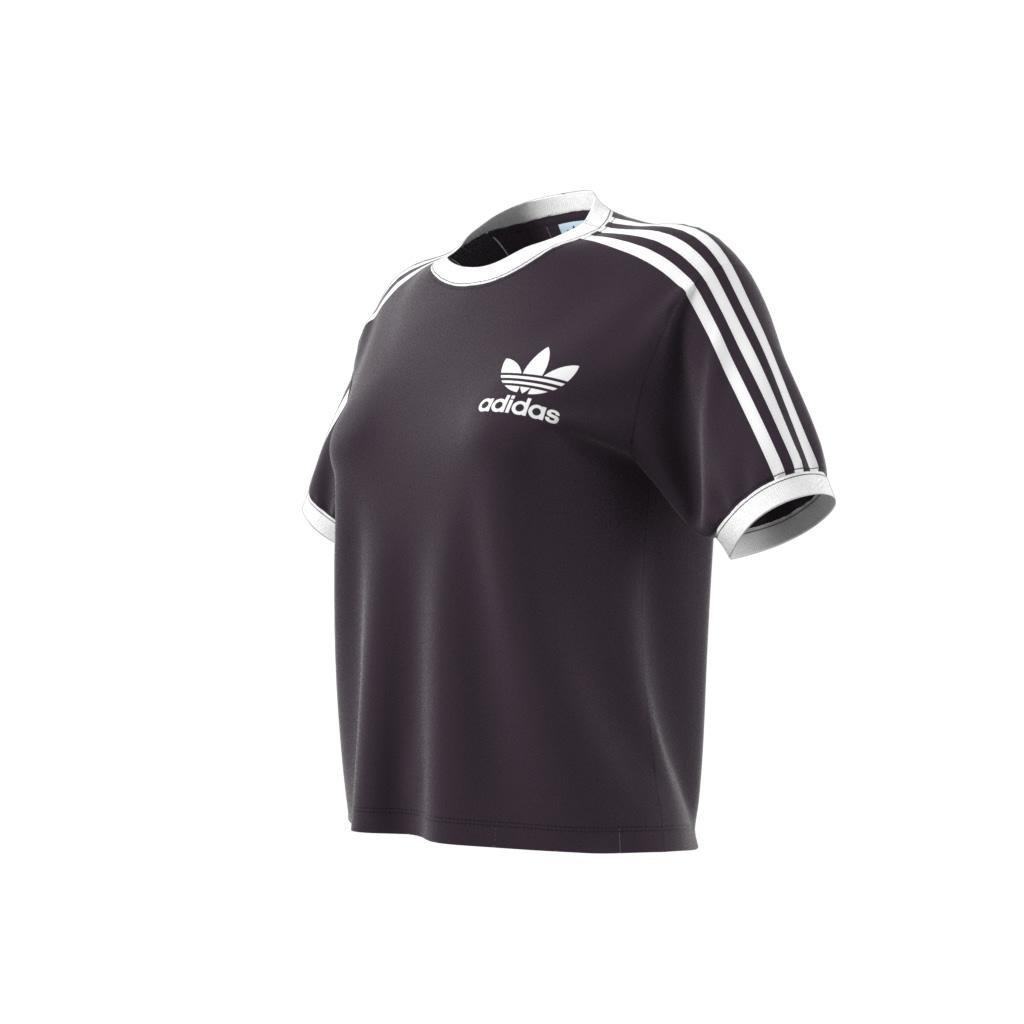 Adicolor 3-Stripes Pinstripe T-Shirt, Purple, A701_ONE, large image number 13