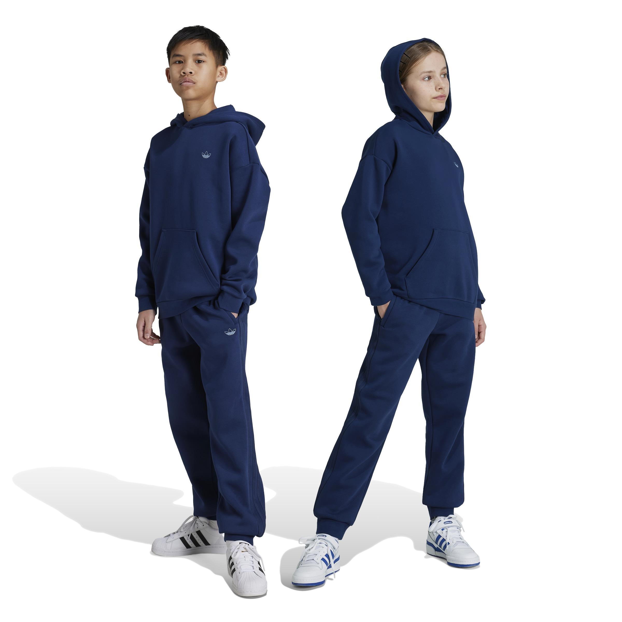 Kids Unisex Graphic Sweat Joggers, Blue, A701_ONE, large image number 0