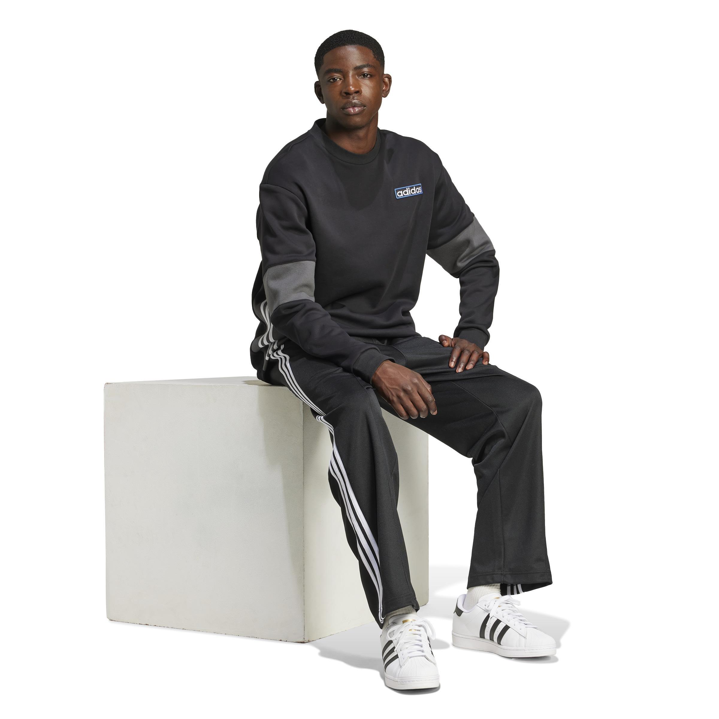 Adicolor Baggy Fit Firebird Track Pants, Black, A701_ONE, large image number 5