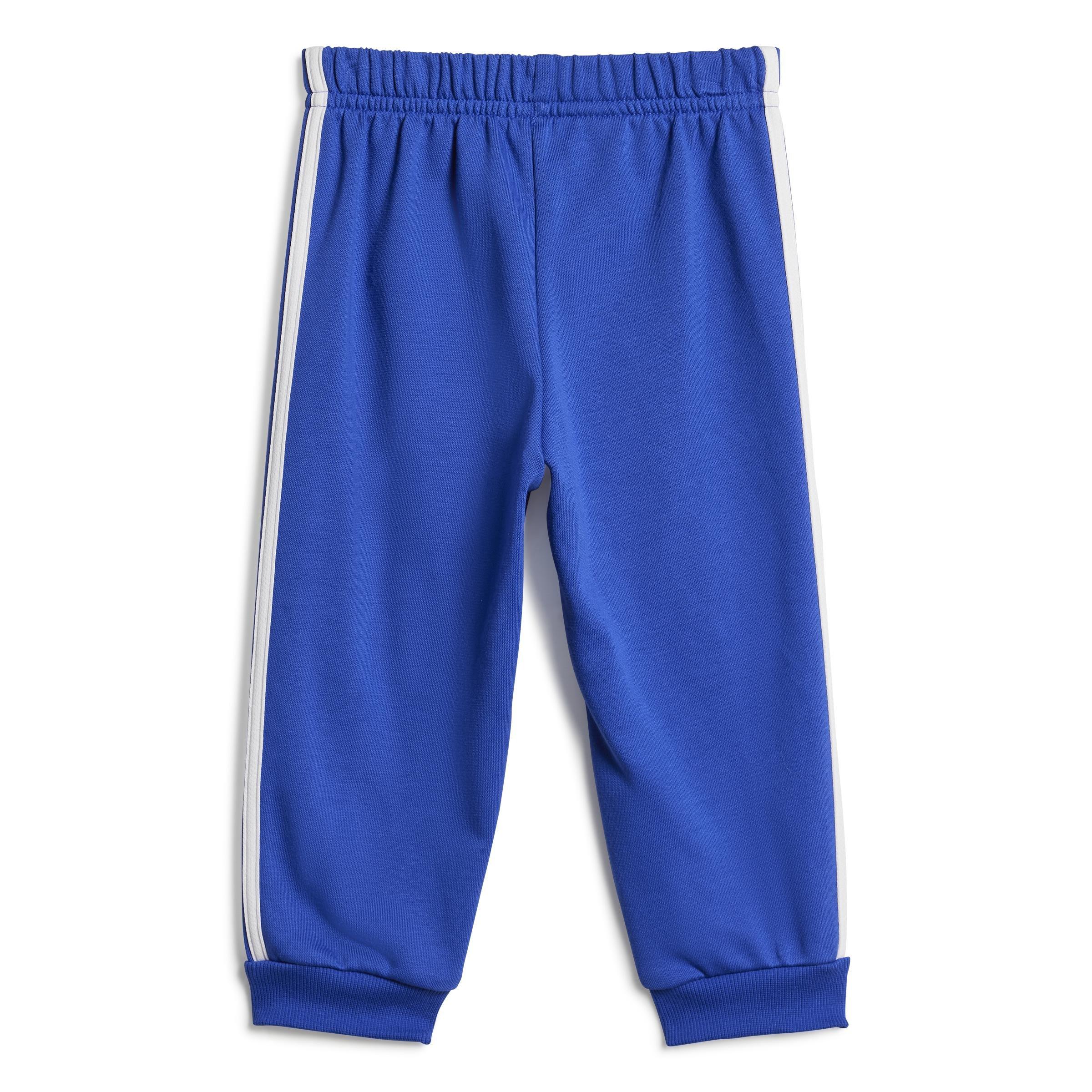 Essentials 3-Stripes Jogger Set, Blue, A701_ONE, large image number 3