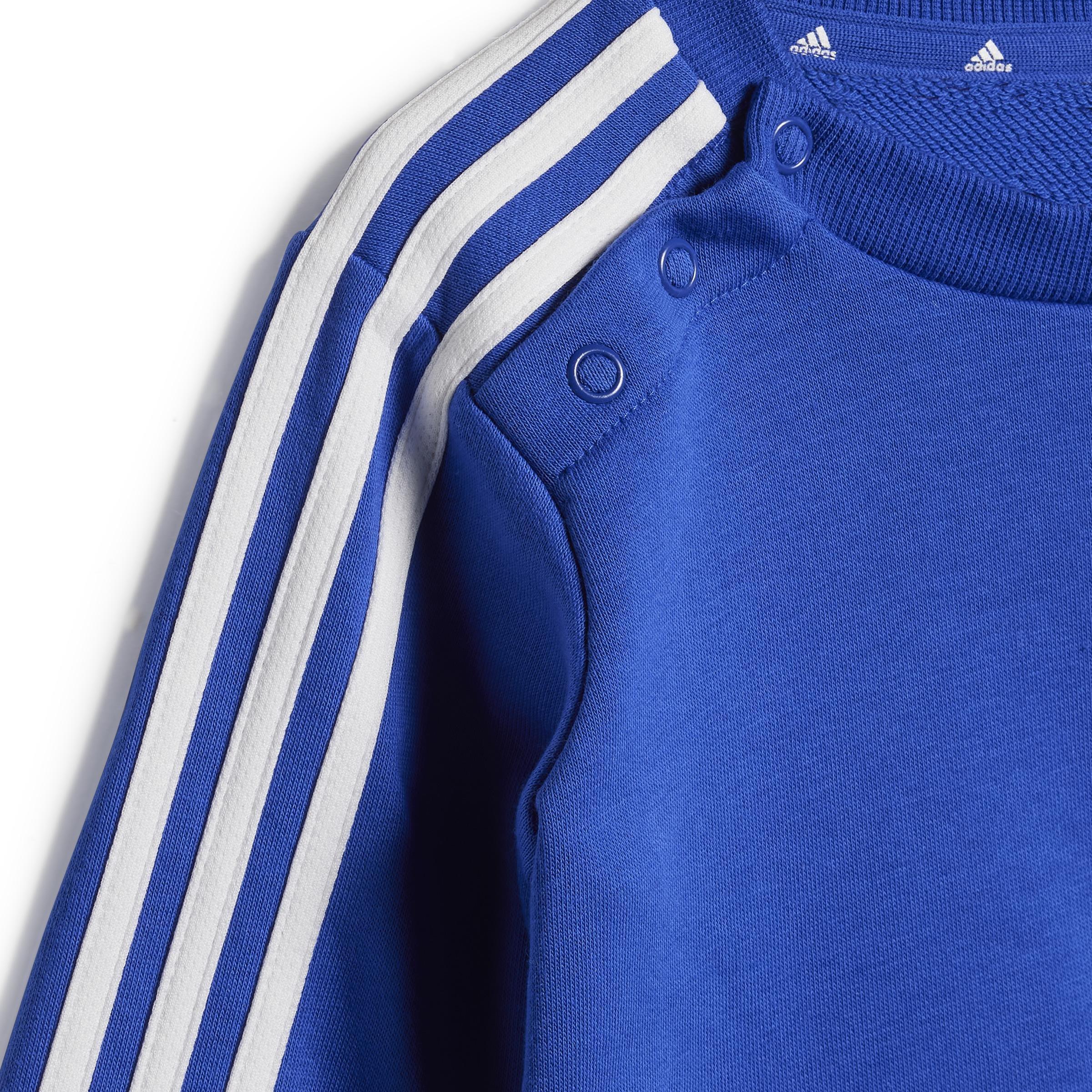 Essentials 3-Stripes Jogger Set, Blue, A701_ONE, large image number 6