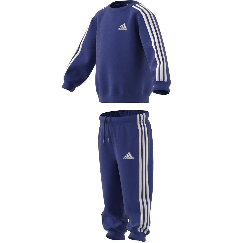 Essentials 3-Stripes Jogger Set, Blue, A701_ONE, large image number 8