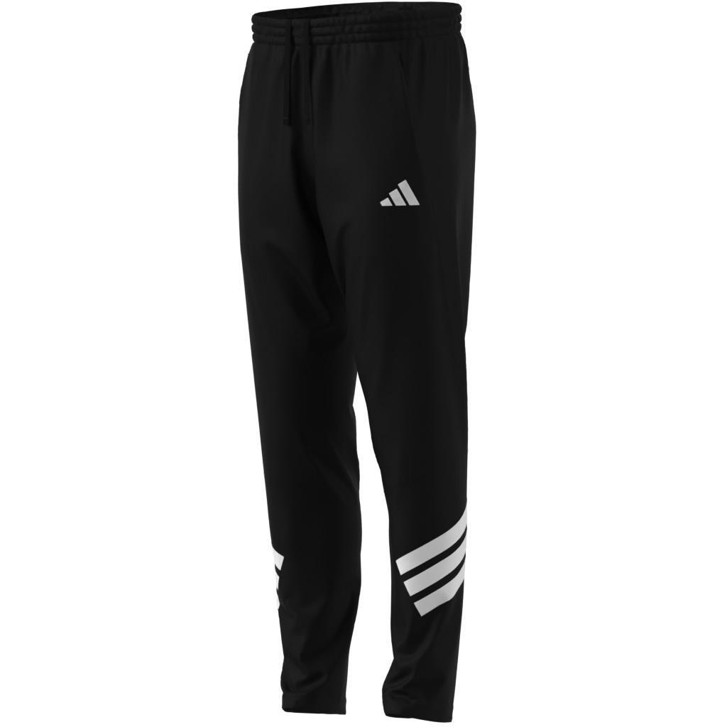 Icon 3-Stripes Woven Joggers, Black, A701_ONE, large image number 7