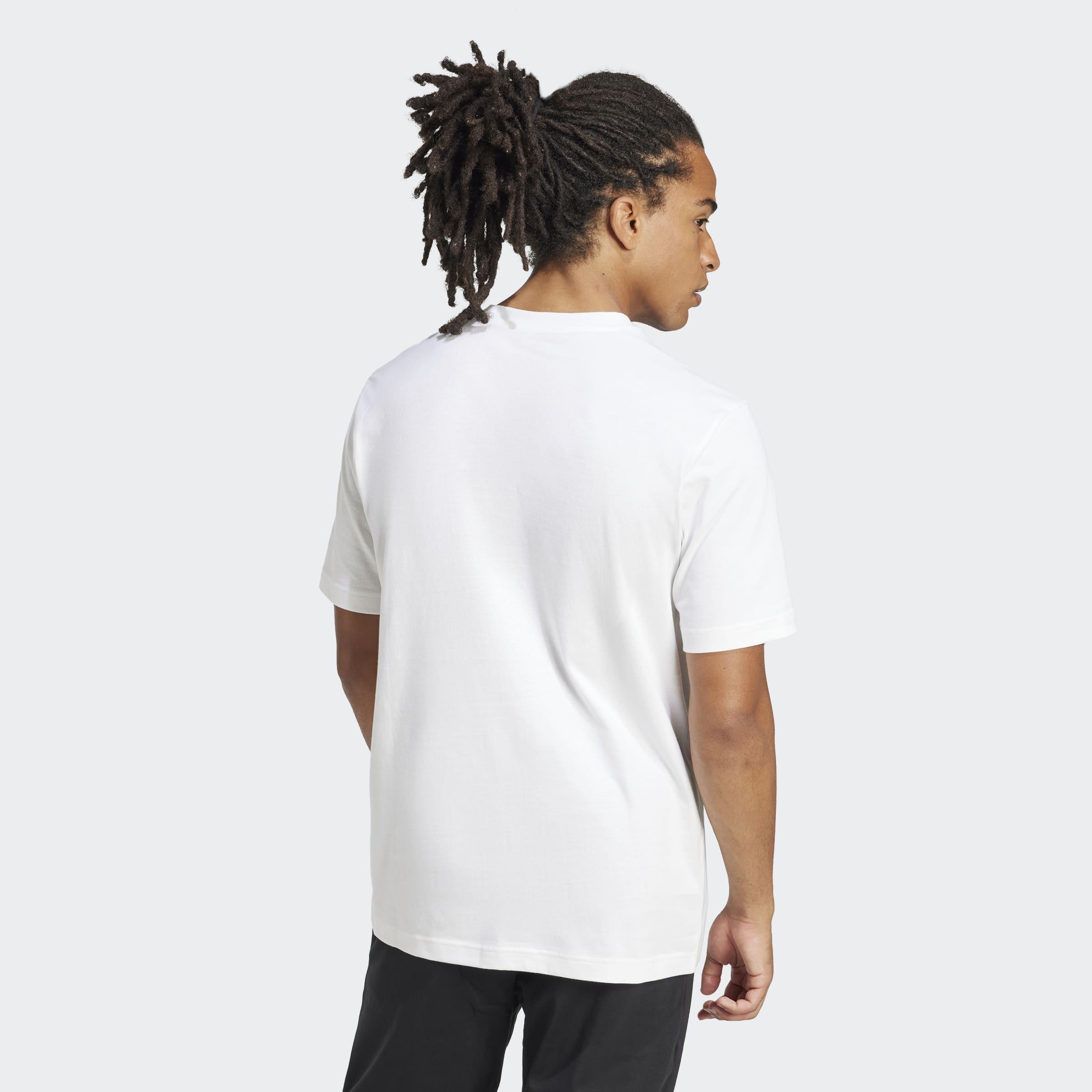 Lounge Slides Graphic Pocket T-Shirt, White, A701_ONE, large image number 2