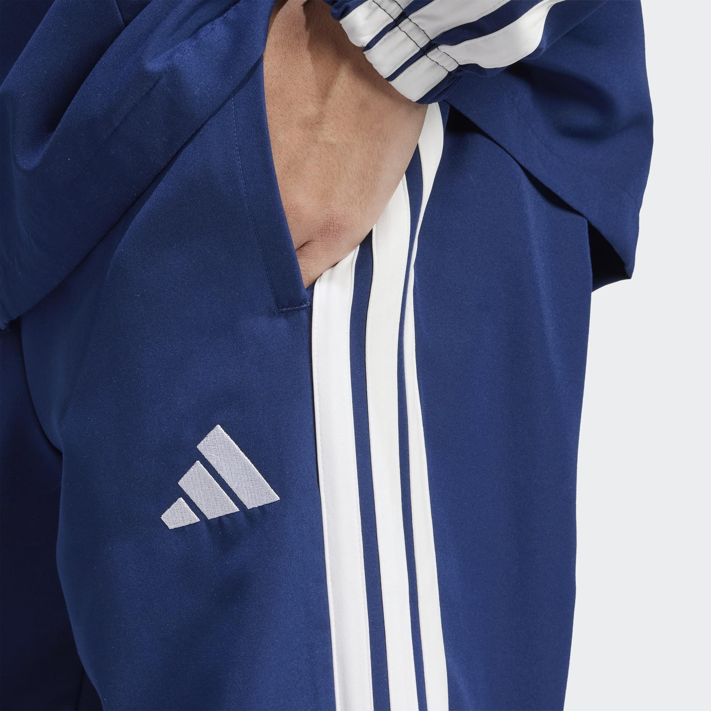 3-Stripes Woven Tracksuits, Blue, A701_ONE, large image number 4