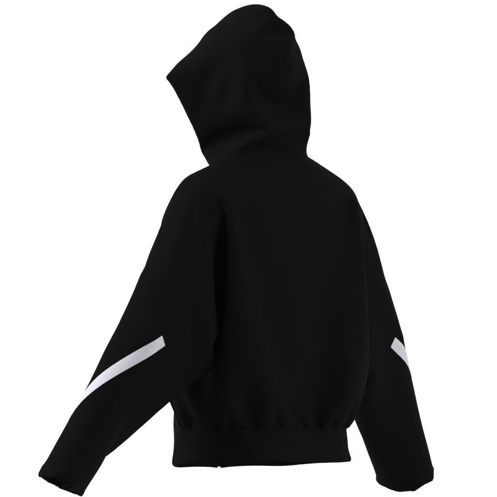 adidas Z.N.E. Full-Zip Hoodie, Black, A701_ONE, large image number 6