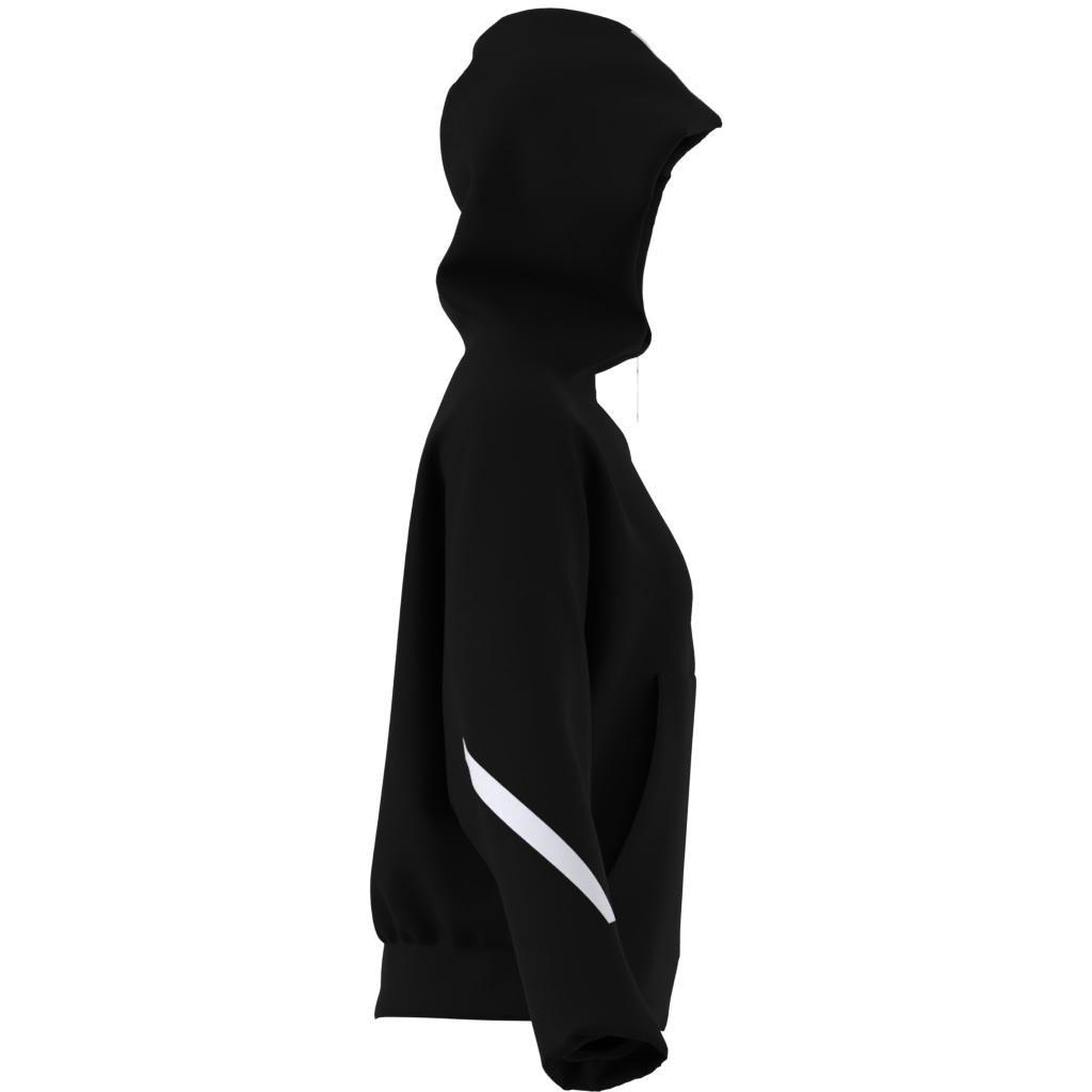 adidas Z.N.E. Full-Zip Hoodie, Black, A701_ONE, large image number 8