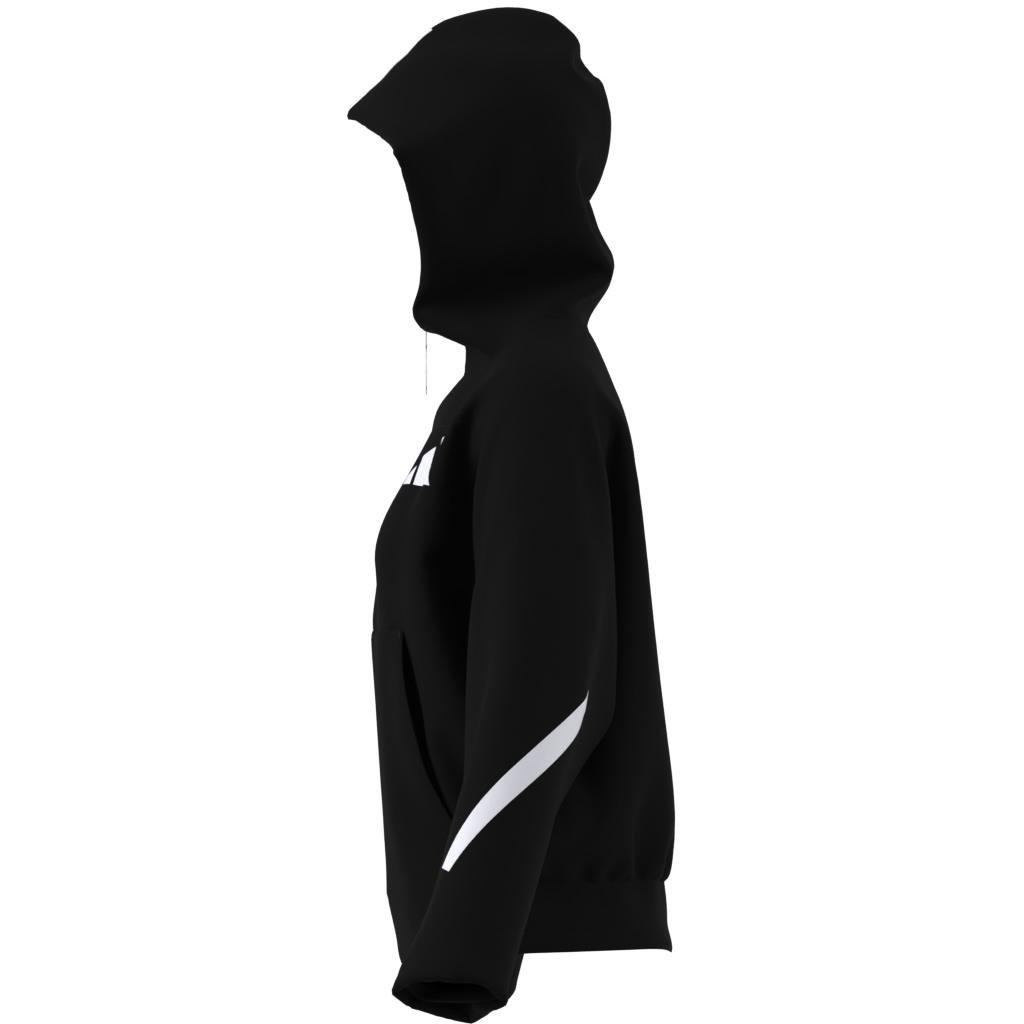 adidas Z.N.E. Full-Zip Hoodie, Black, A701_ONE, large image number 9