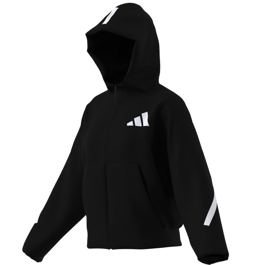 adidas Z.N.E. Full-Zip Hoodie, Black, , large image number 11